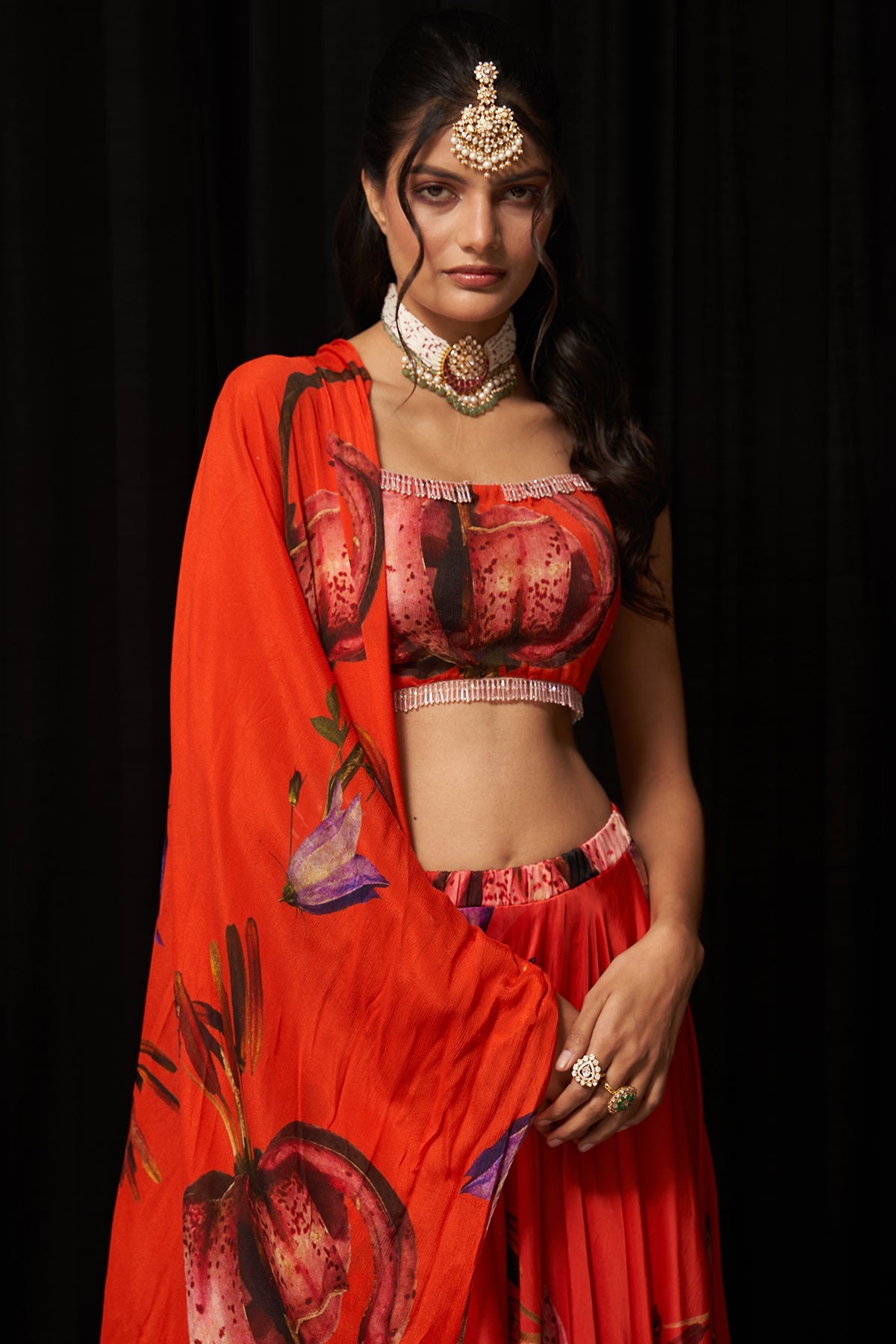 Printed Lehenga