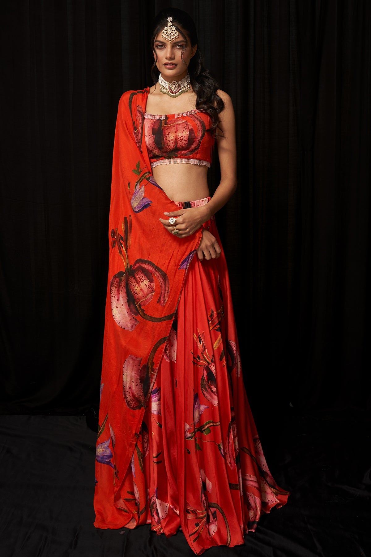 Printed Lehenga