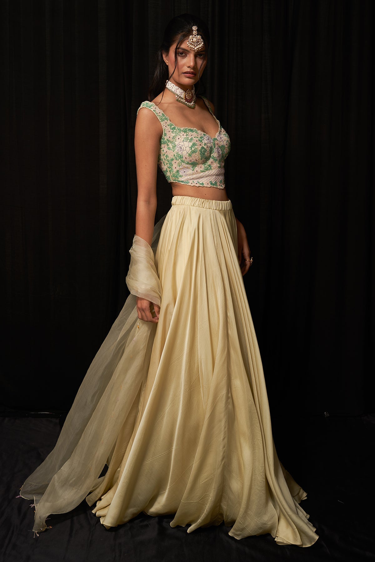 Embroidered Lehenga Set