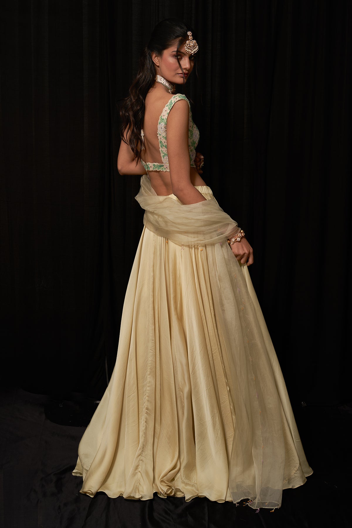 Embroidered Lehenga Set