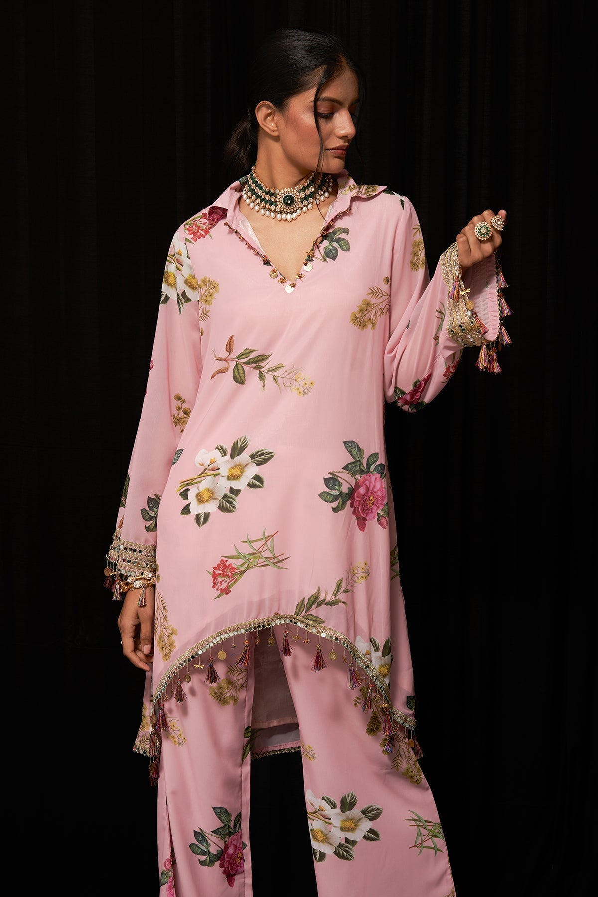 Printed Kurta Pant Set