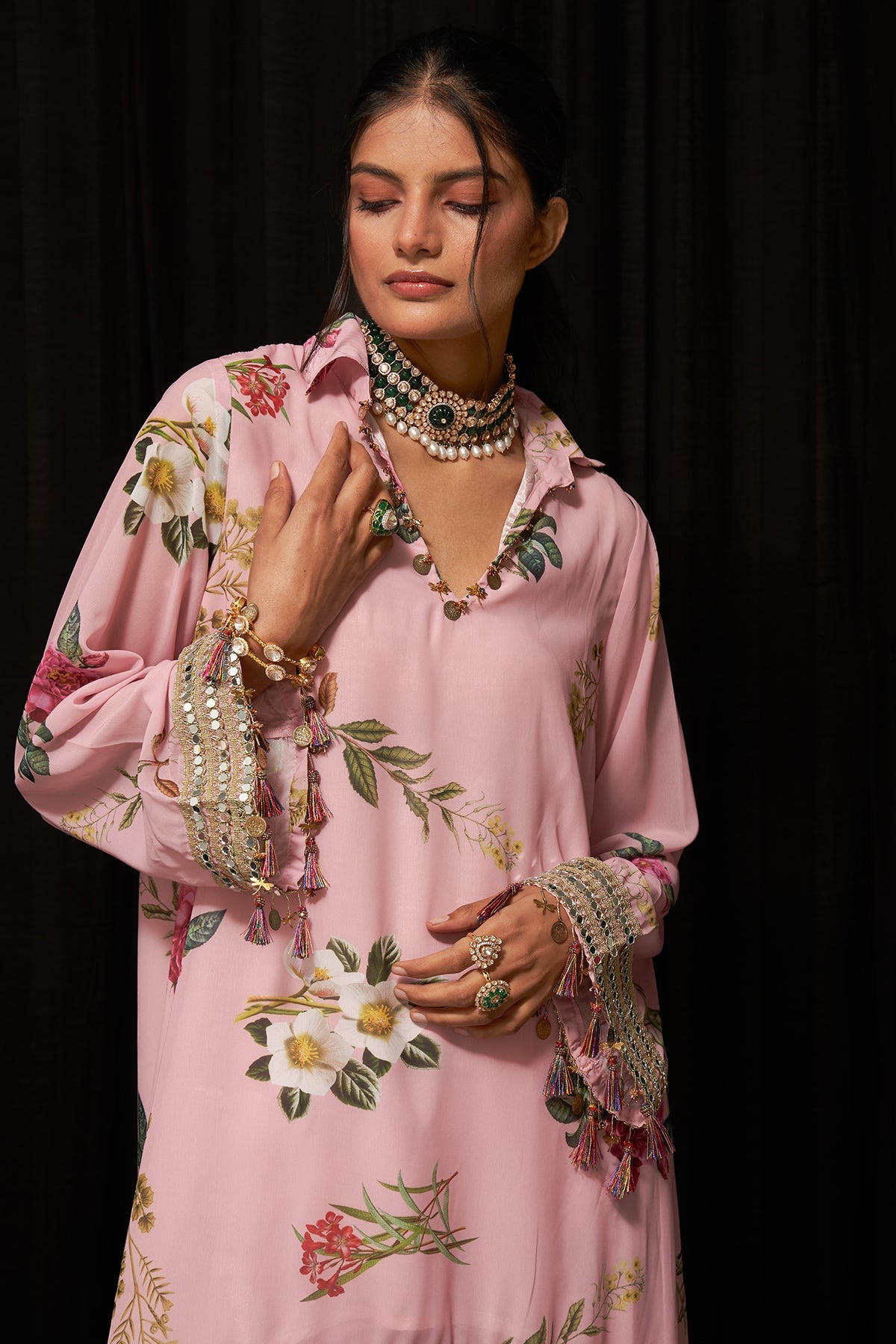 Printed Kurta Pant Set