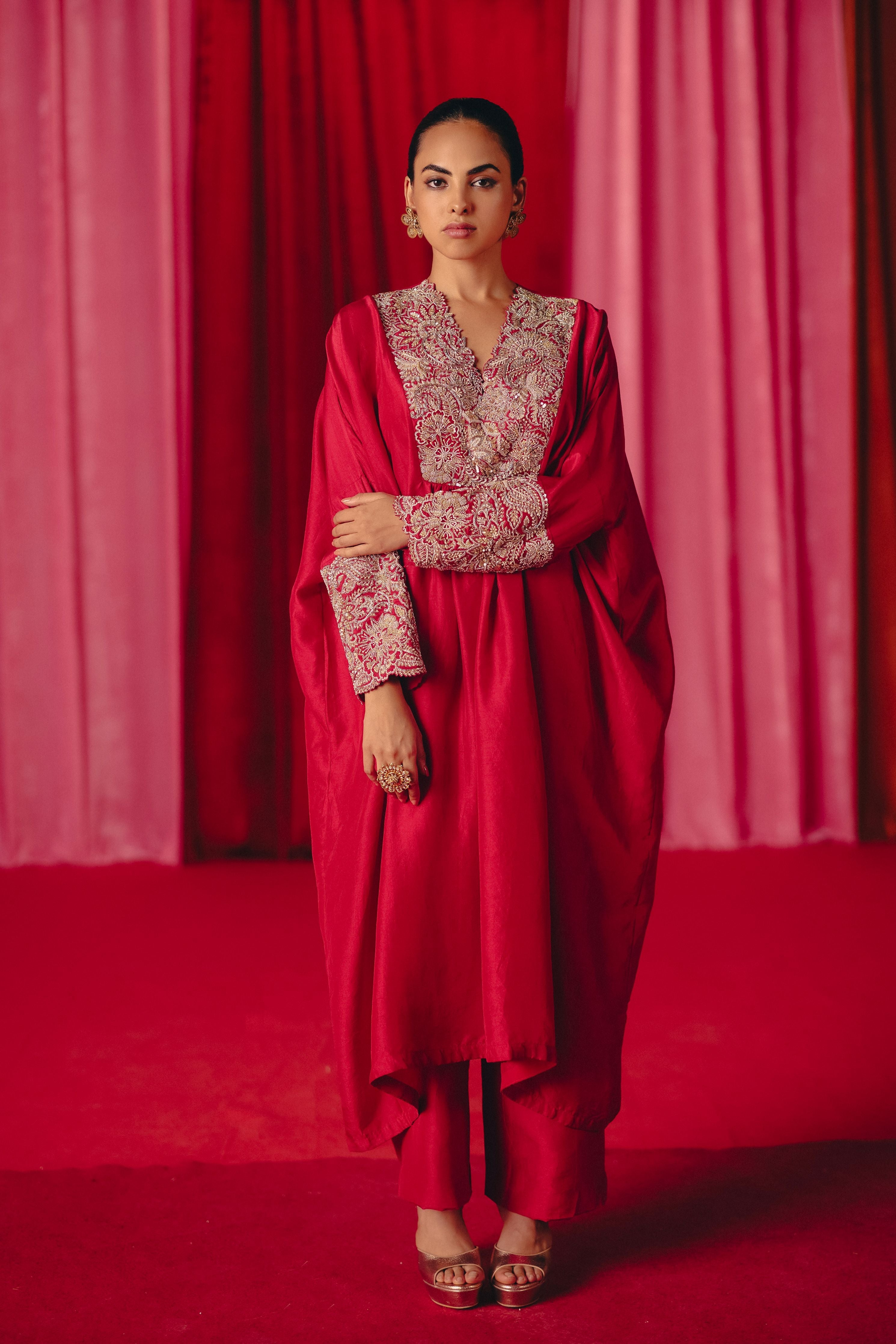 Fariah Cuff Kurta Set