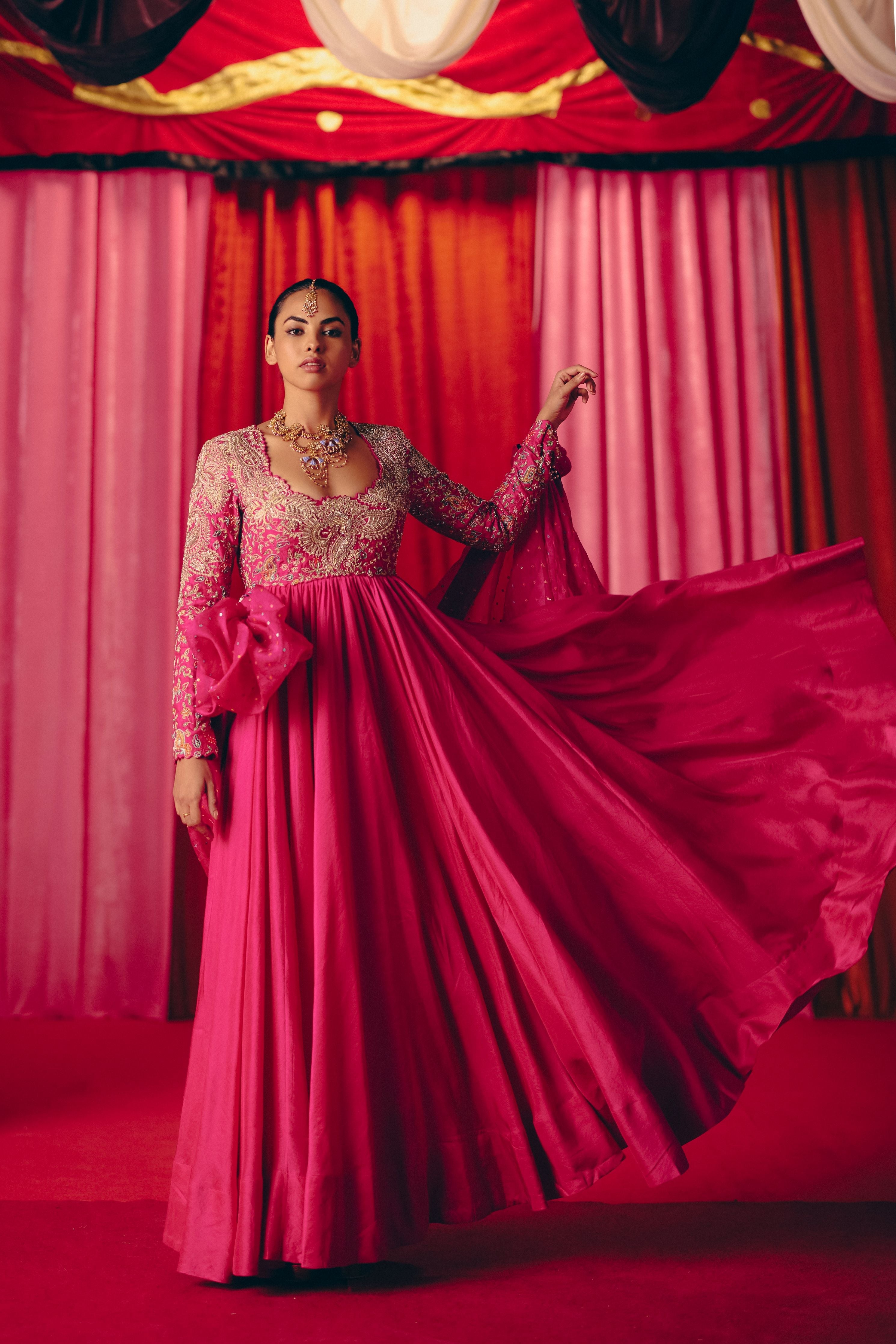 Tashi Anarkali Set