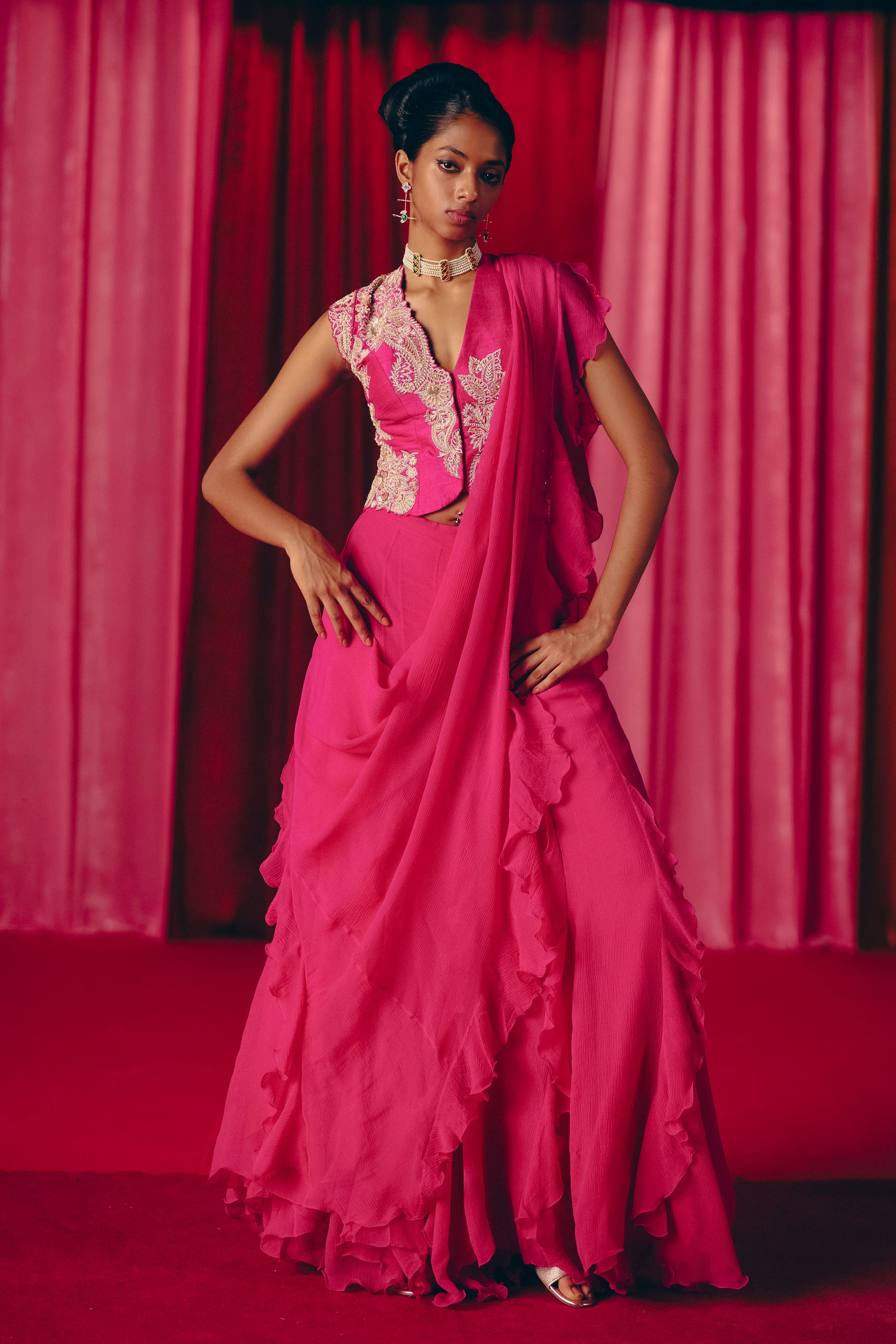 Sari Saree Set