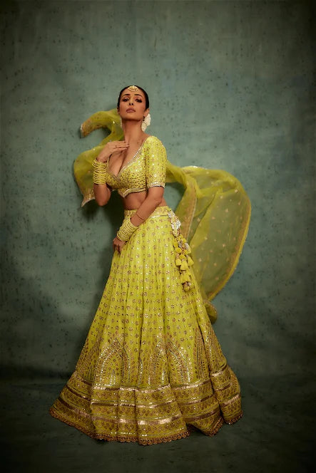 Malaika Arora In Tarini Lehenga Set