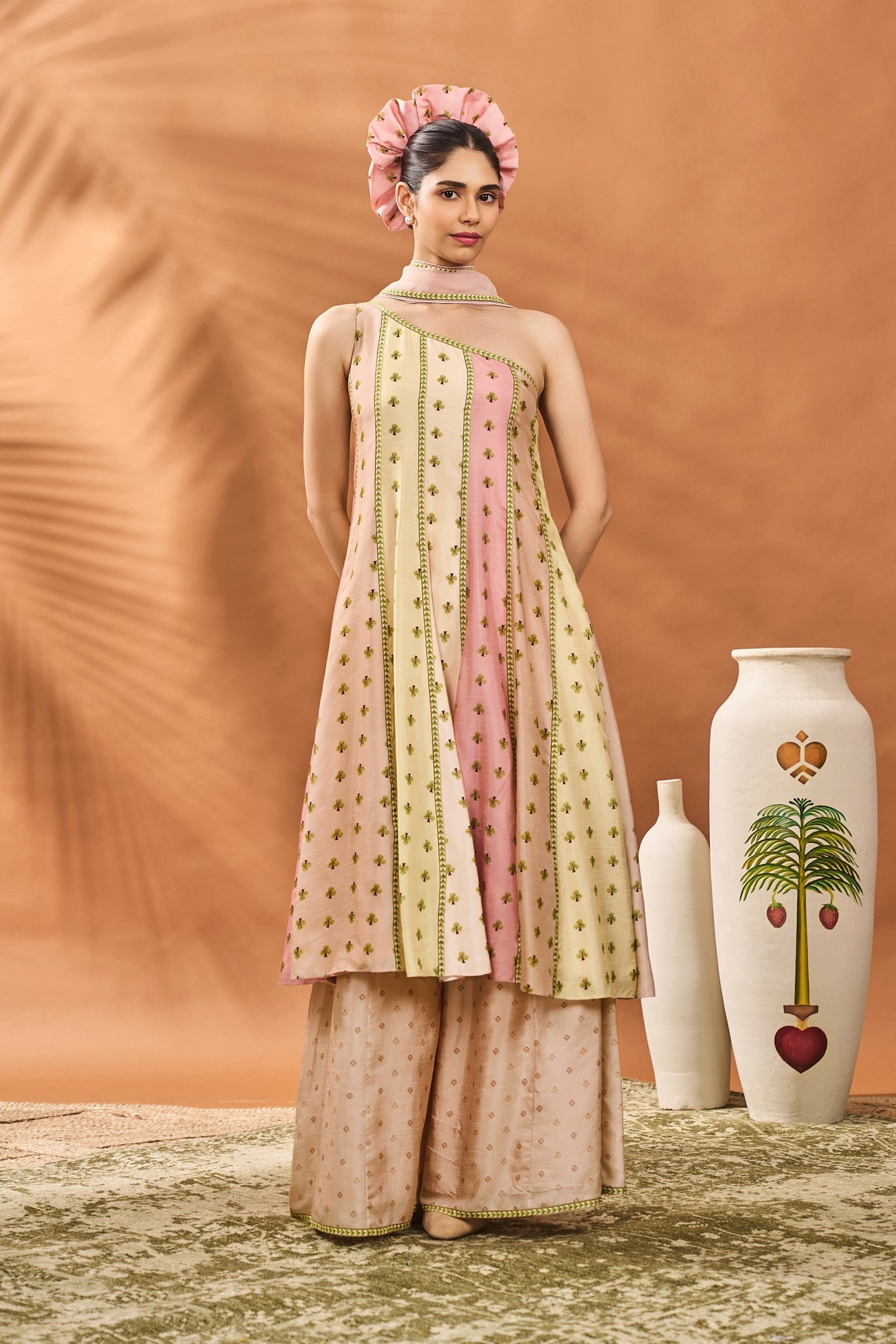 Sorbet Petal Play Anarkali Set