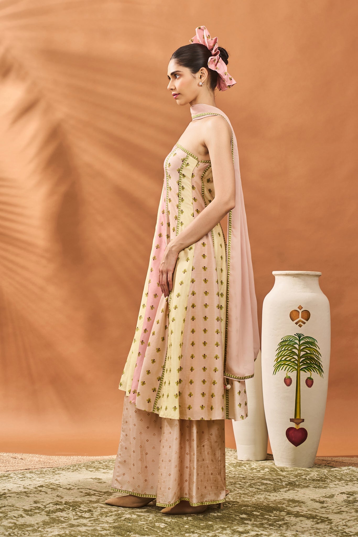 Sorbet Petal Play Anarkali Set
