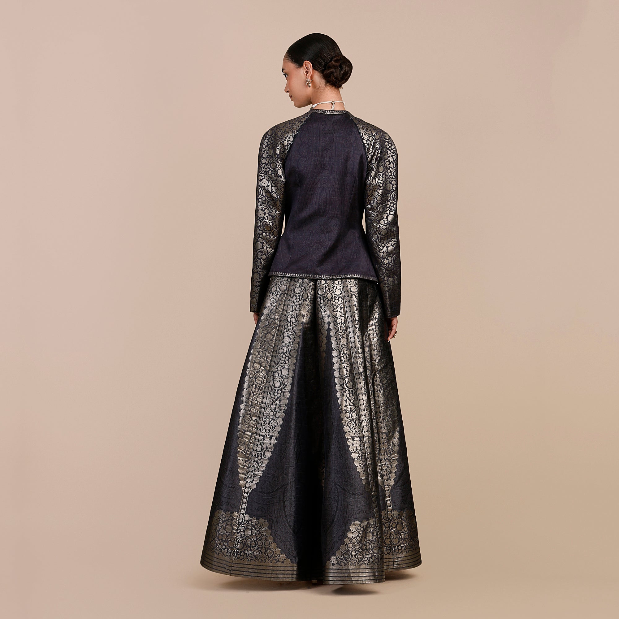 Midnight Blue Reversible IKA Jacket | SATT