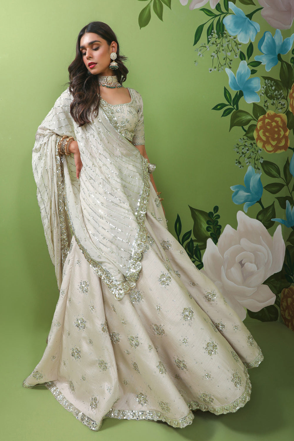 Opal Opulence Lehenga Set