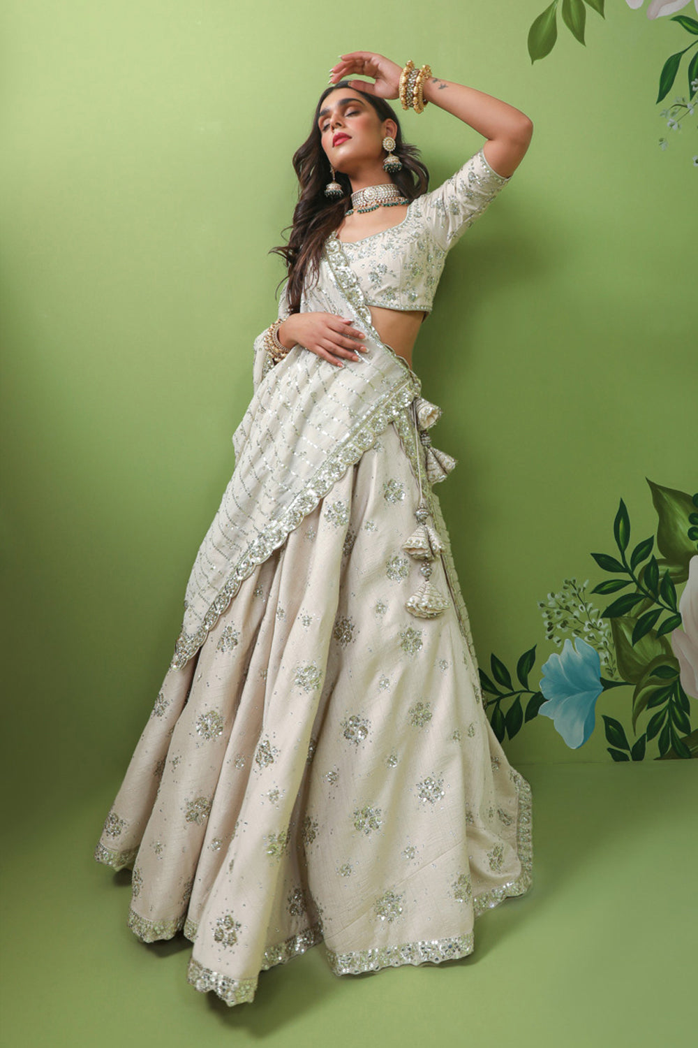 Opal Opulence Lehenga Set