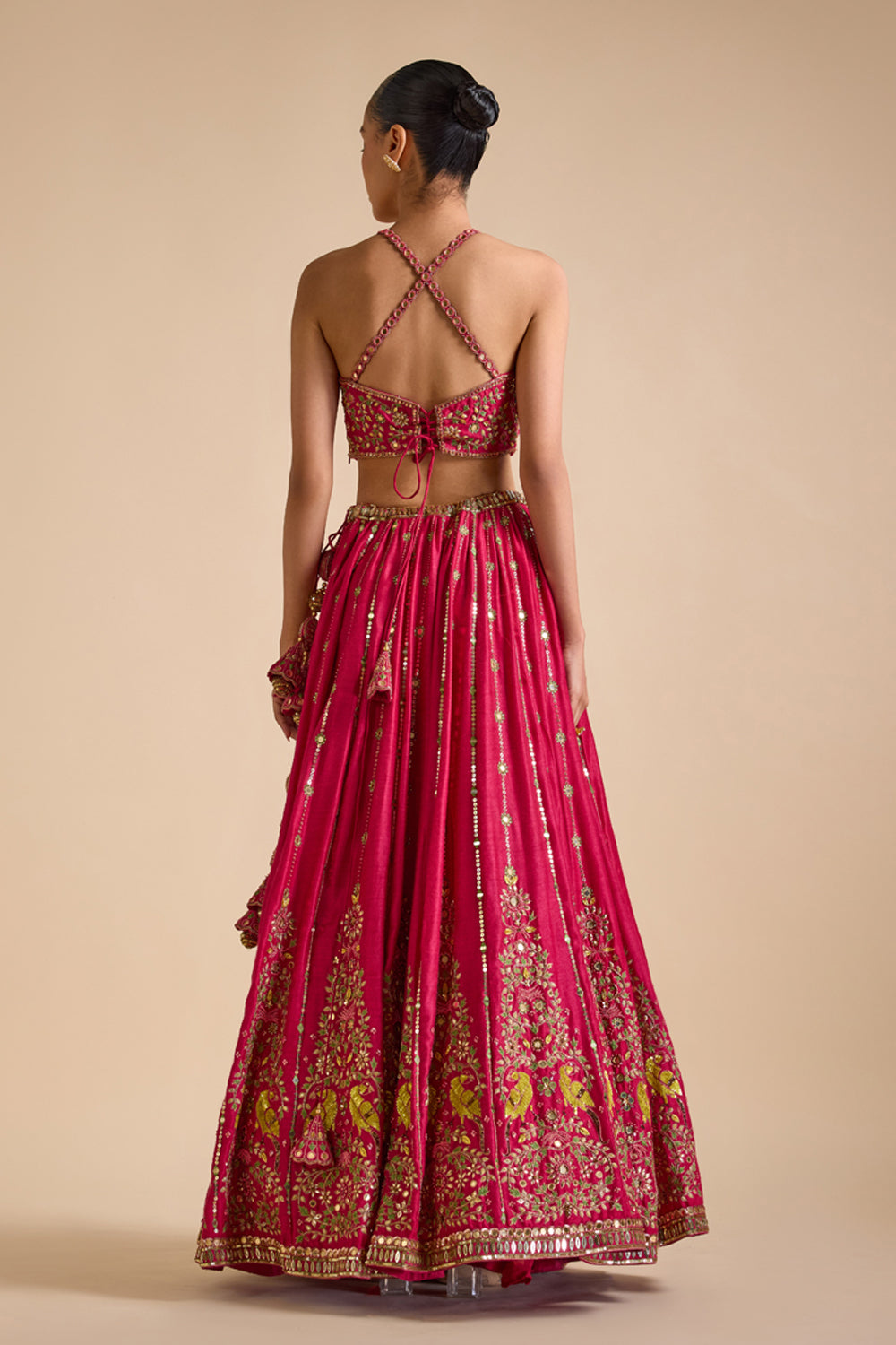 Rani Pink Lehenga Set - Ready To Ship