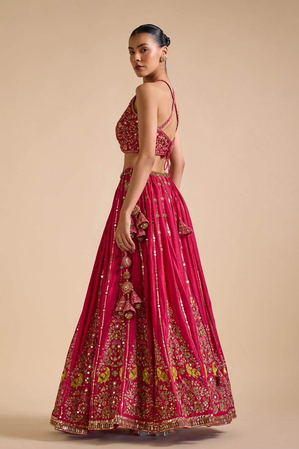 Rani Pink Lehenga Set - Ready To Ship