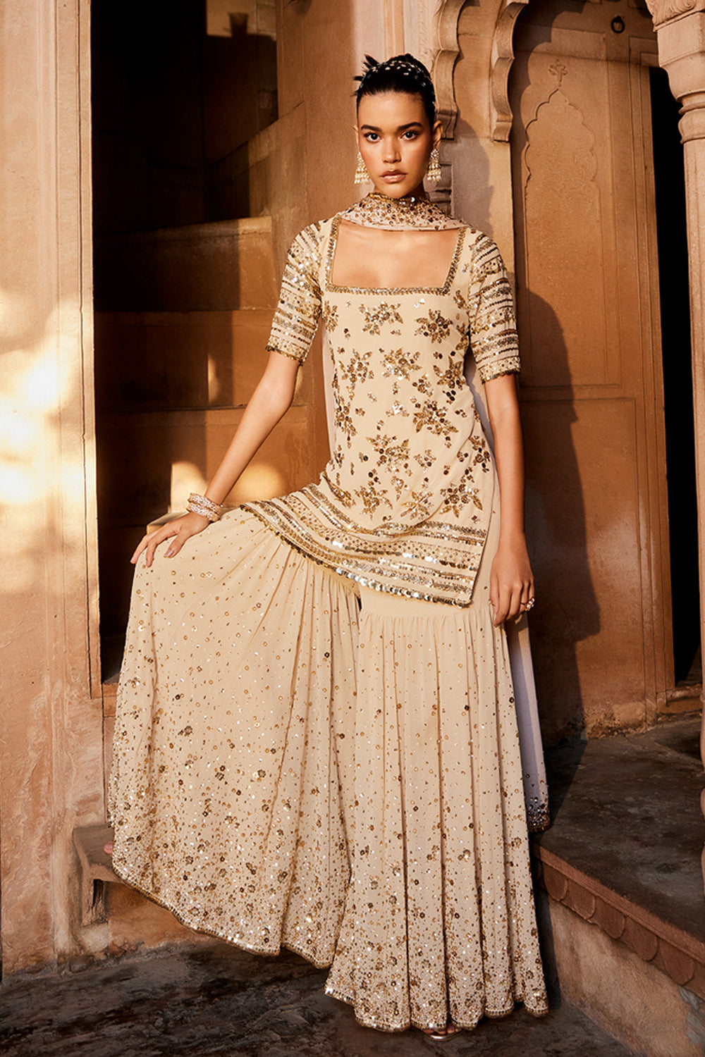 Patina Gharara Set