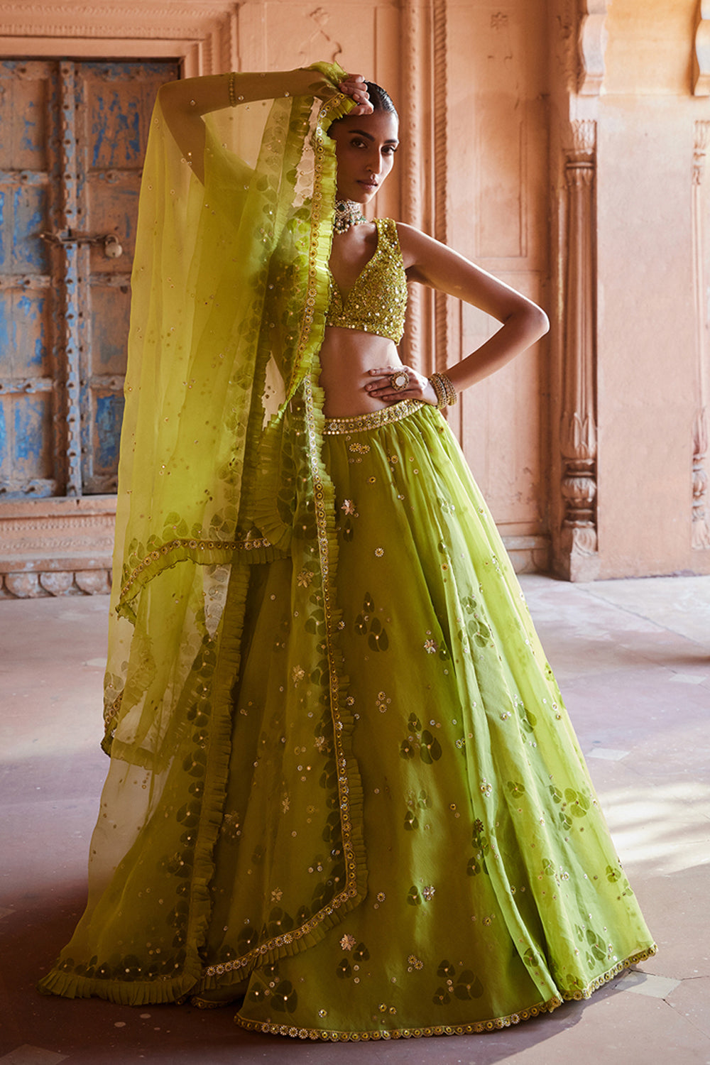 Nohreen Lehenga Set