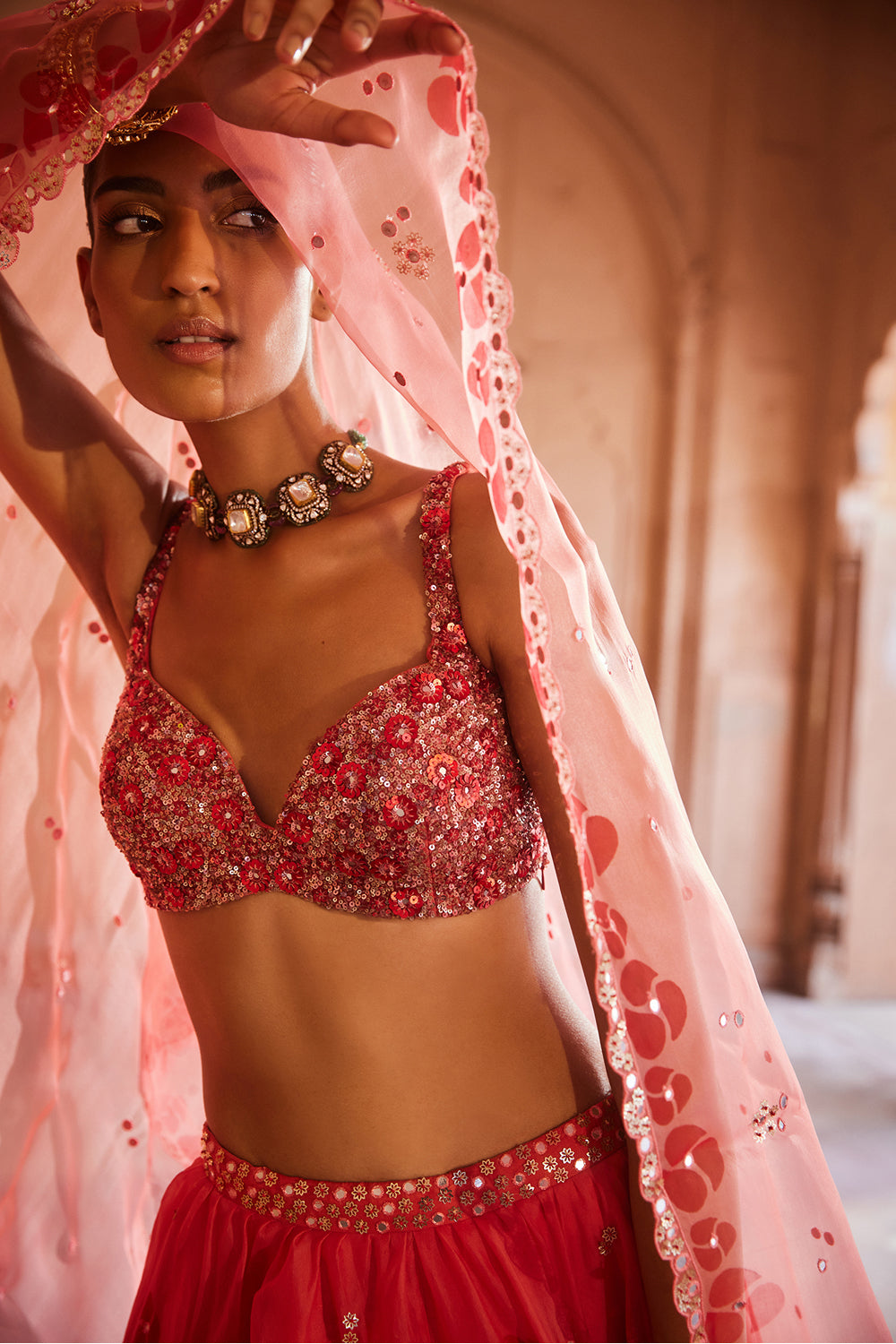 Gulaab Lehenga Set