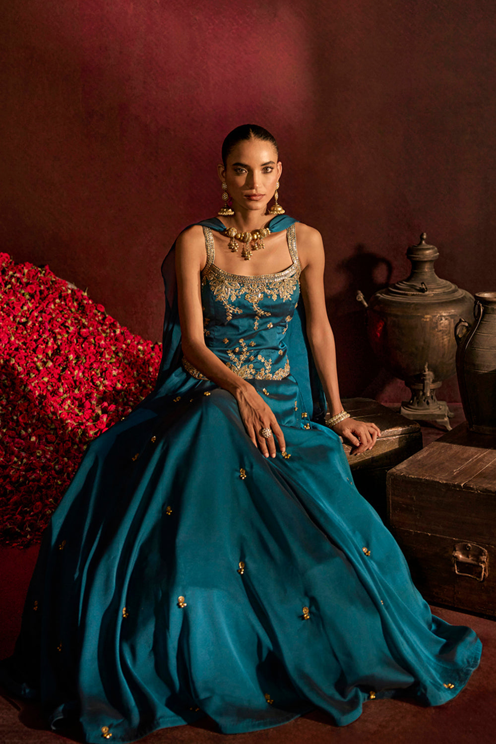 Ghungroo Lehenga Set