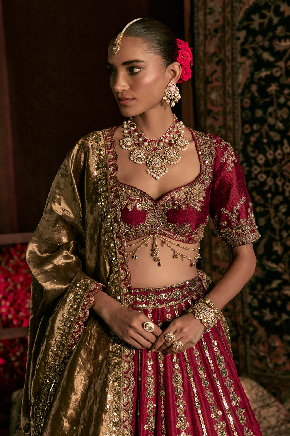 Devi Lehenga Set