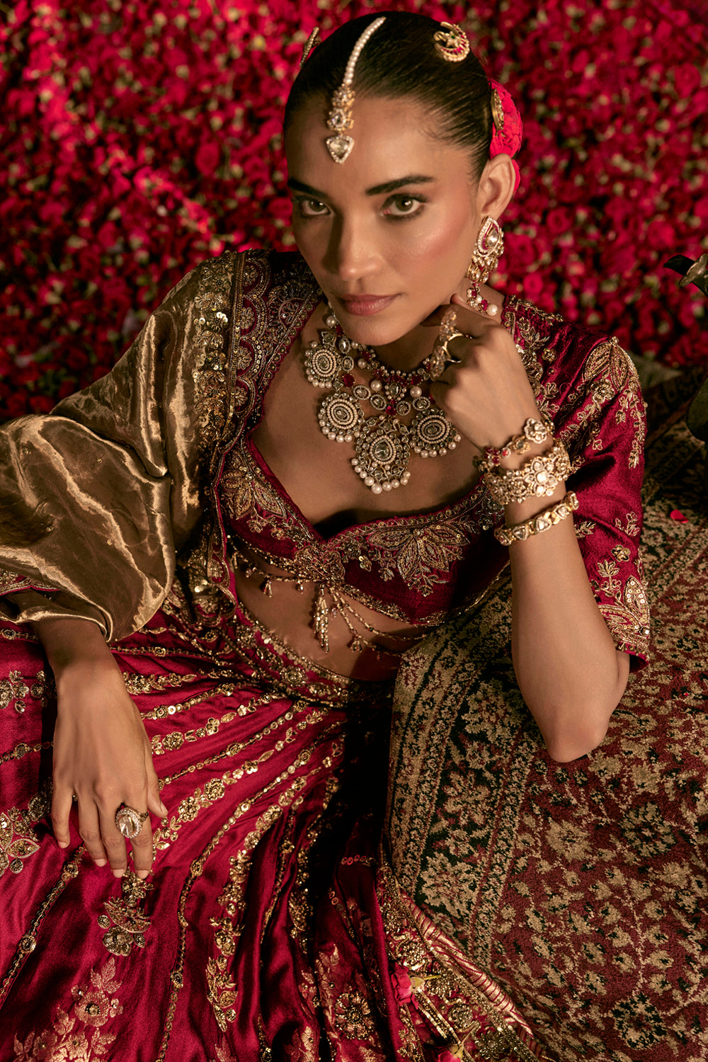 Devi Lehenga Set