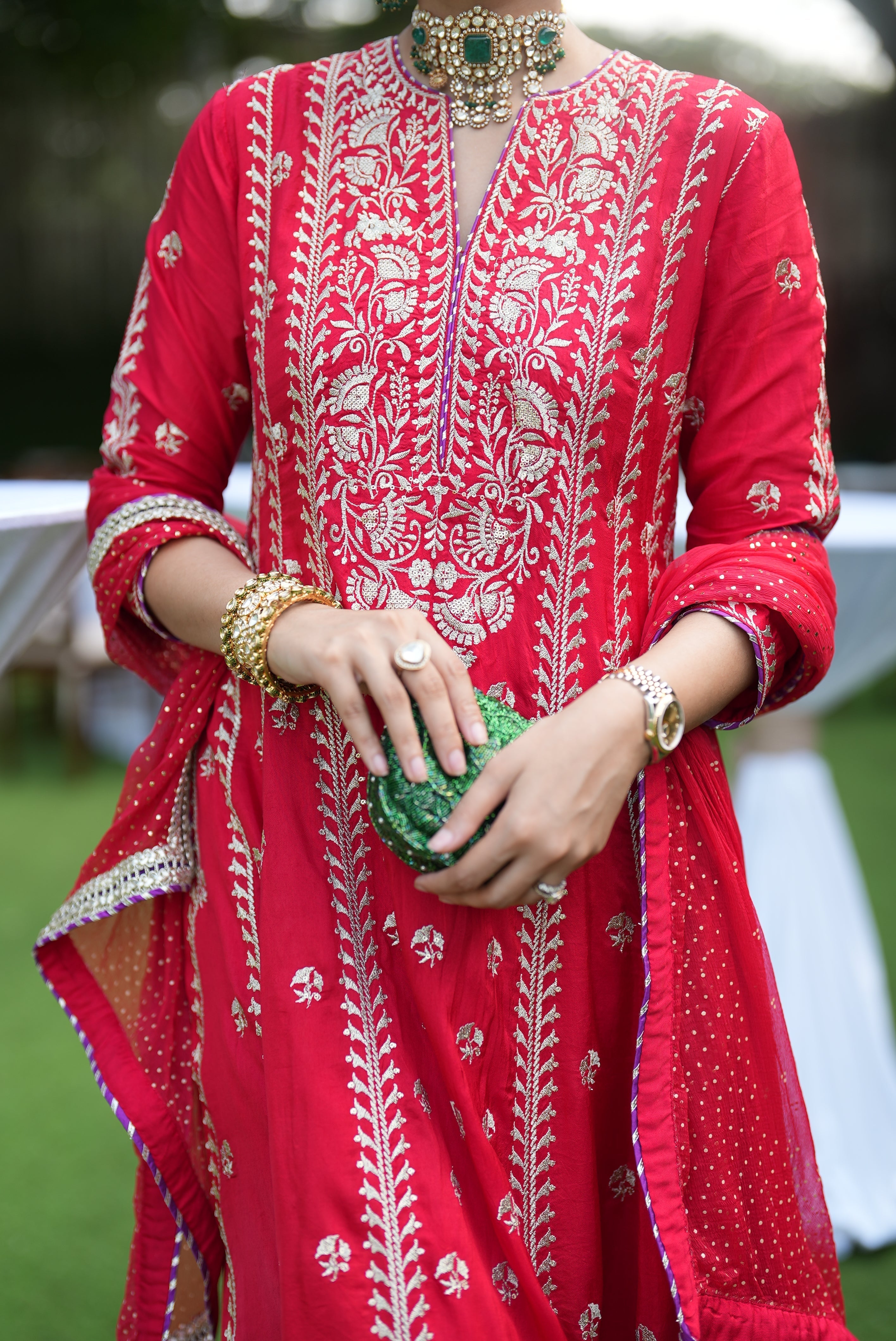 Aarohi  Anarkali  with Palazzo Set -Summiyya Patni