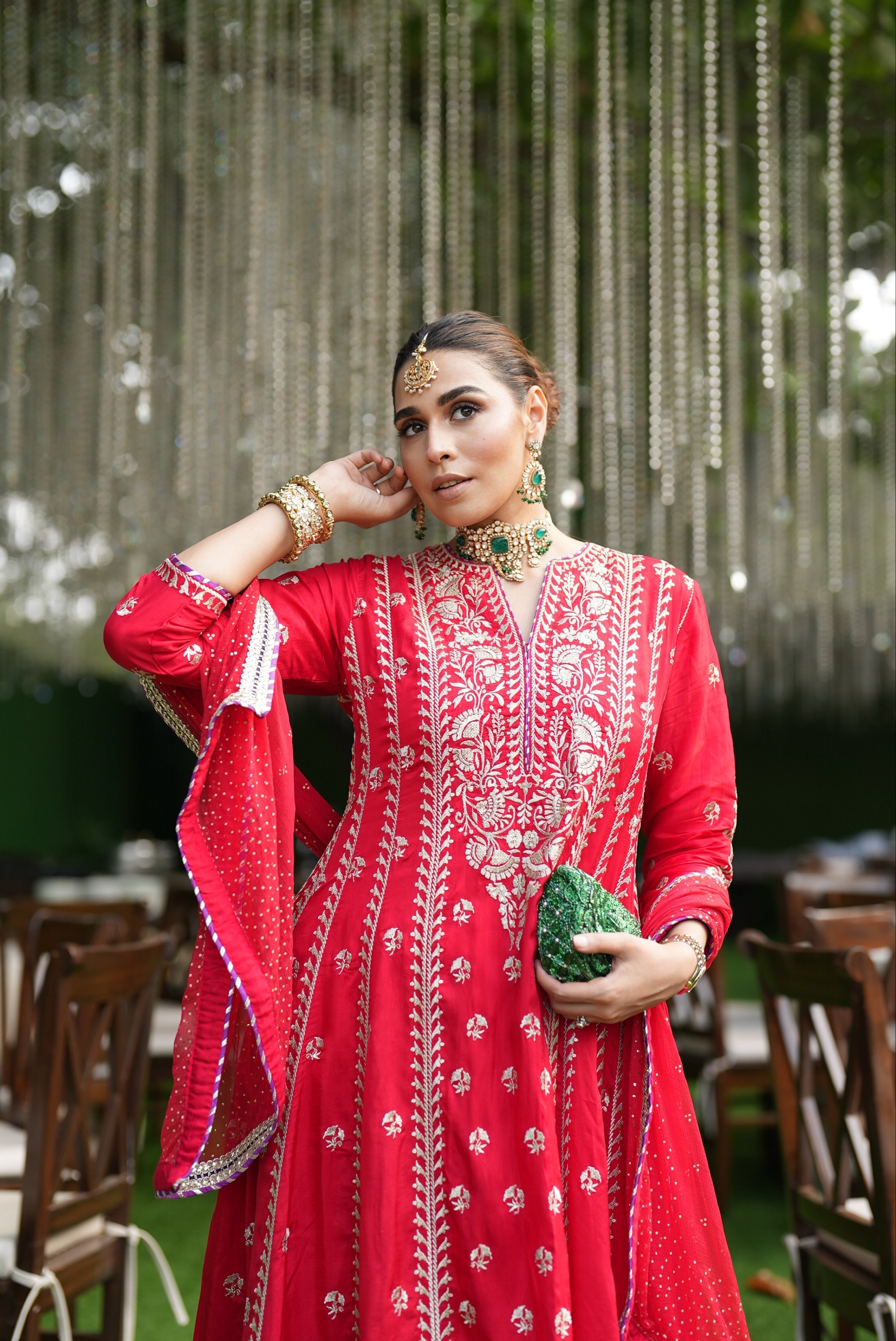 Aarohi  Anarkali  with Palazzo Set -Summiyya Patni
