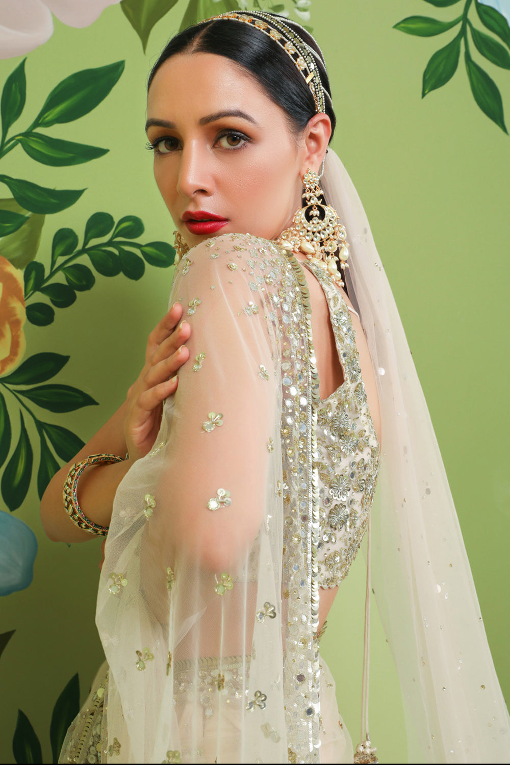 Pretty Pearl Saree
