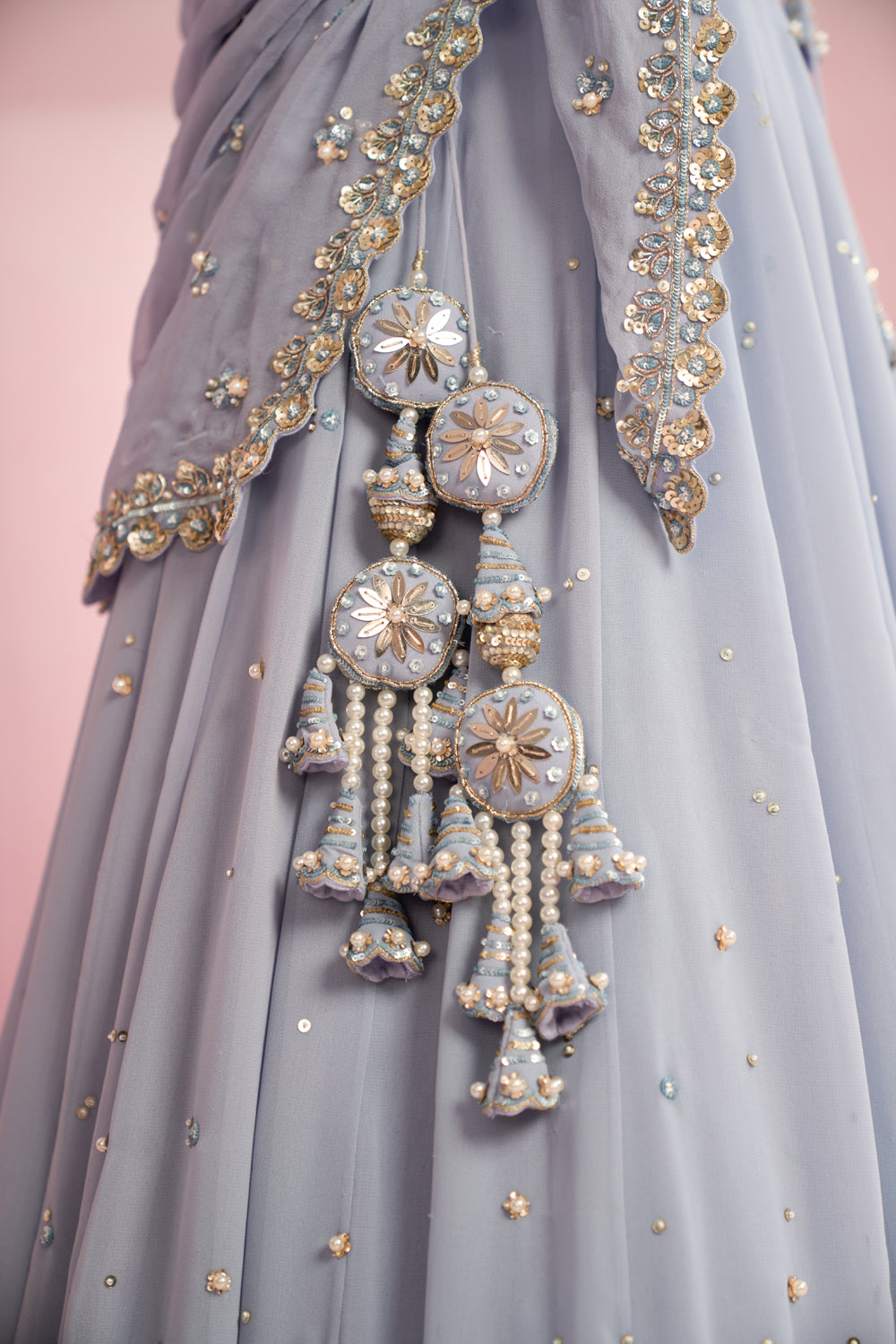 Blue Lehenga Set