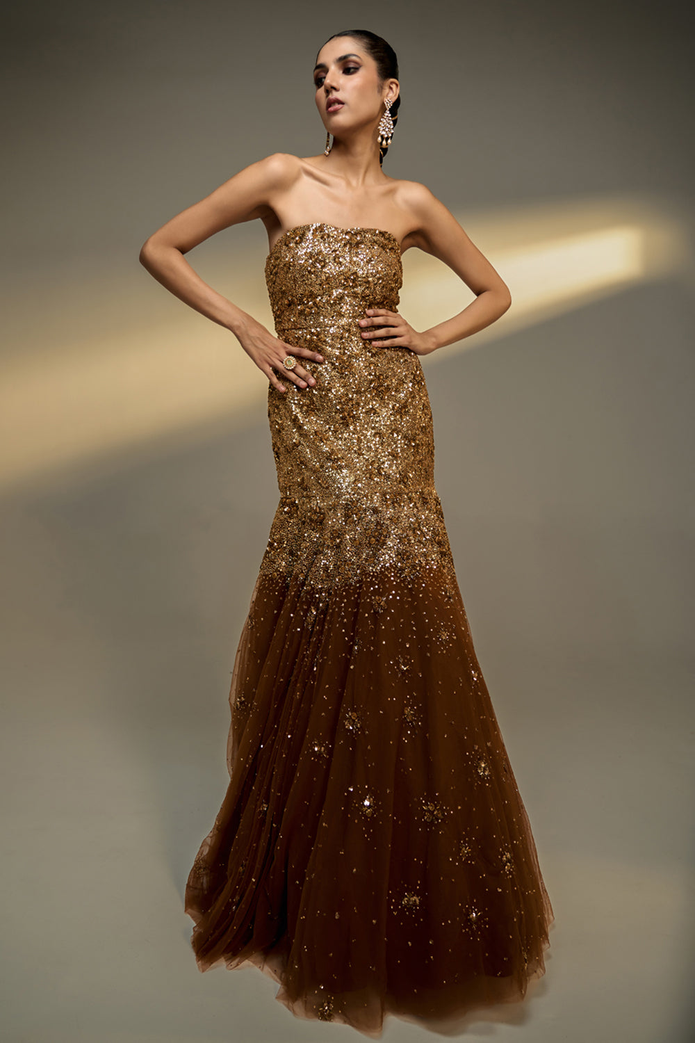 Copper Gold Gown
