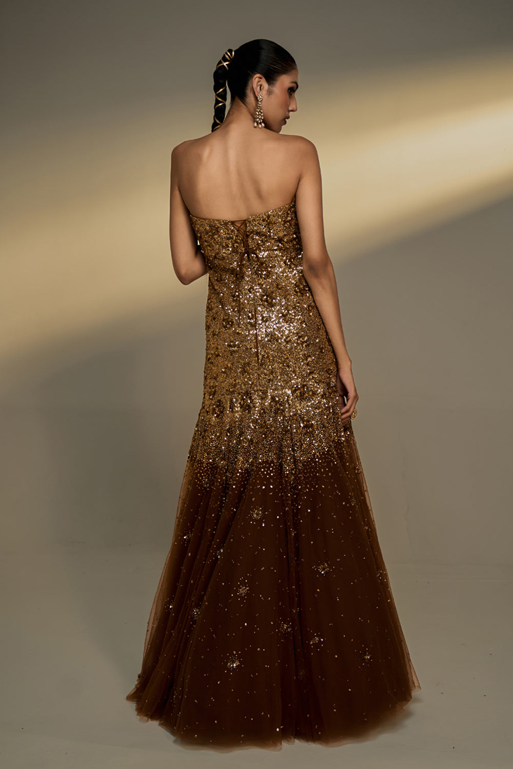 Copper Gold Gown
