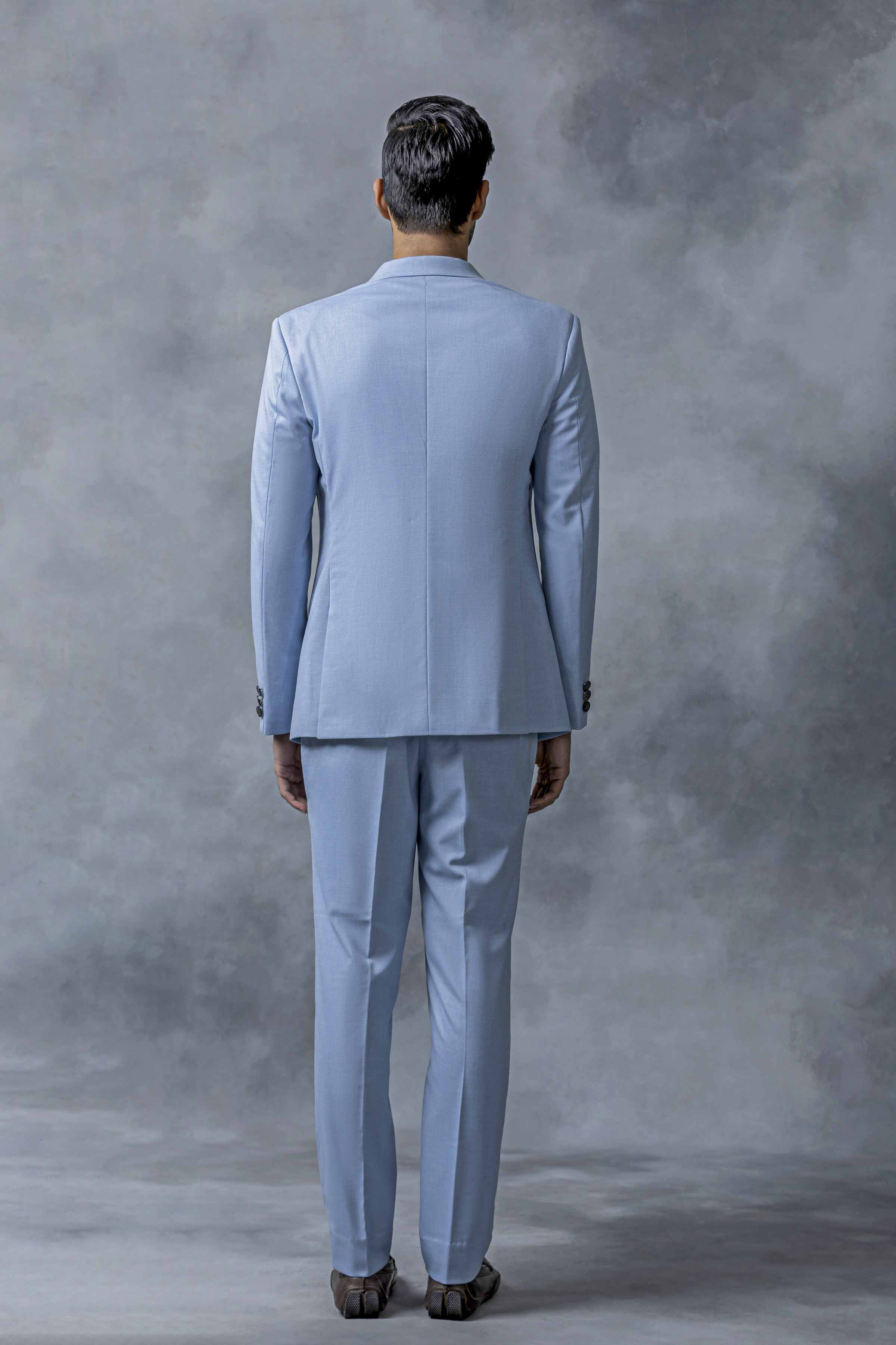 Sky Blue Blazer Set