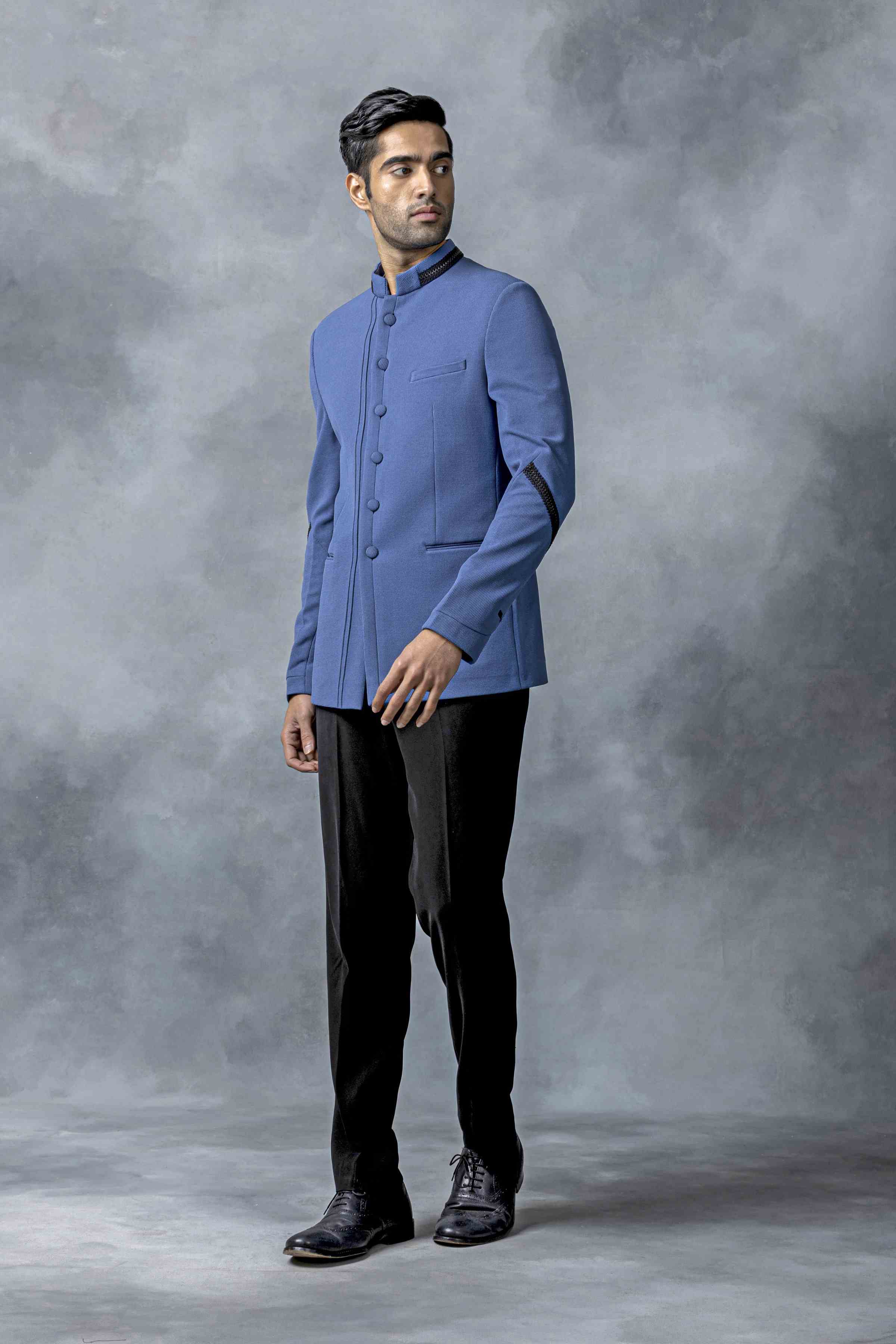 Blue Bandhgala