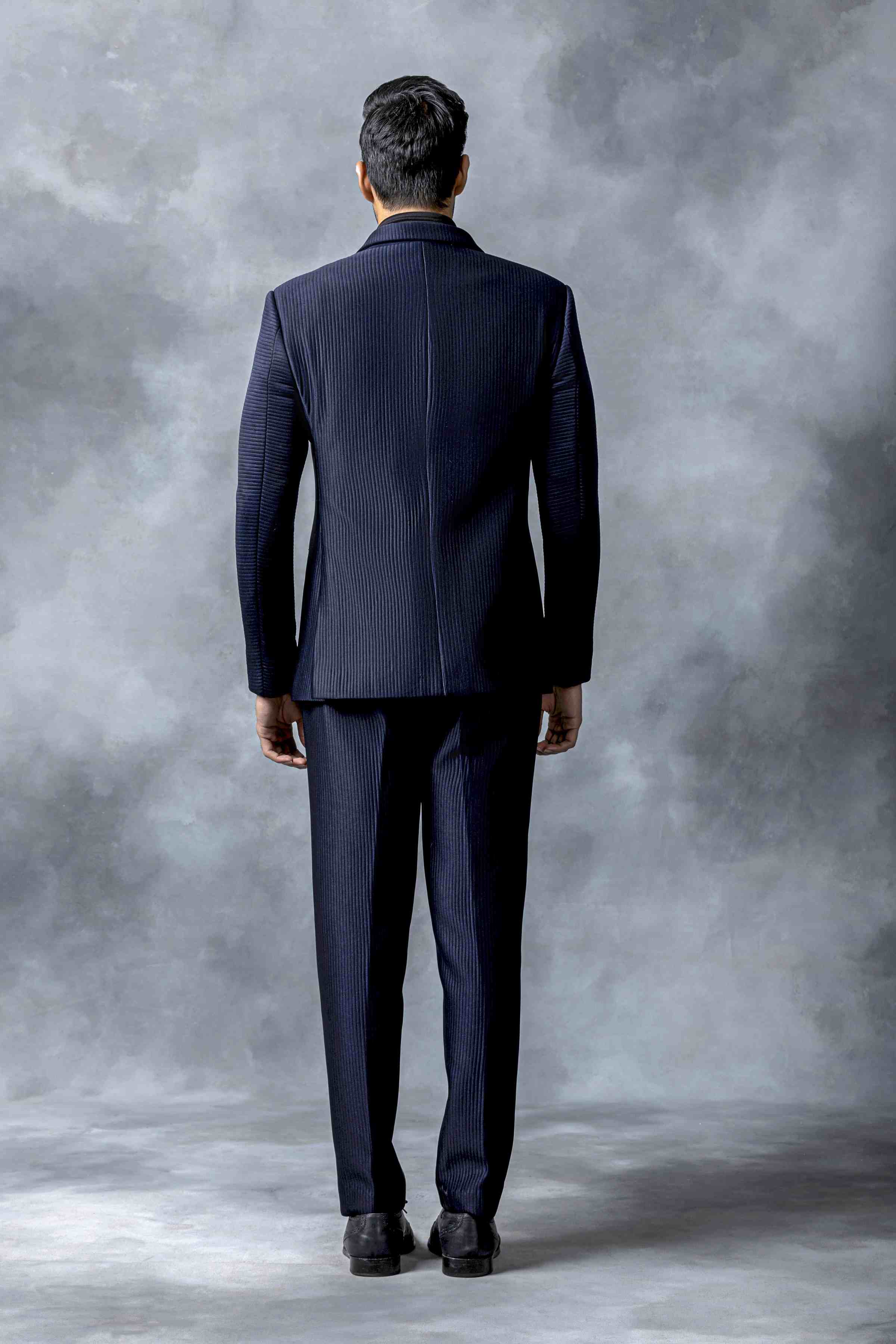 Navy Blue Detachable Blazer