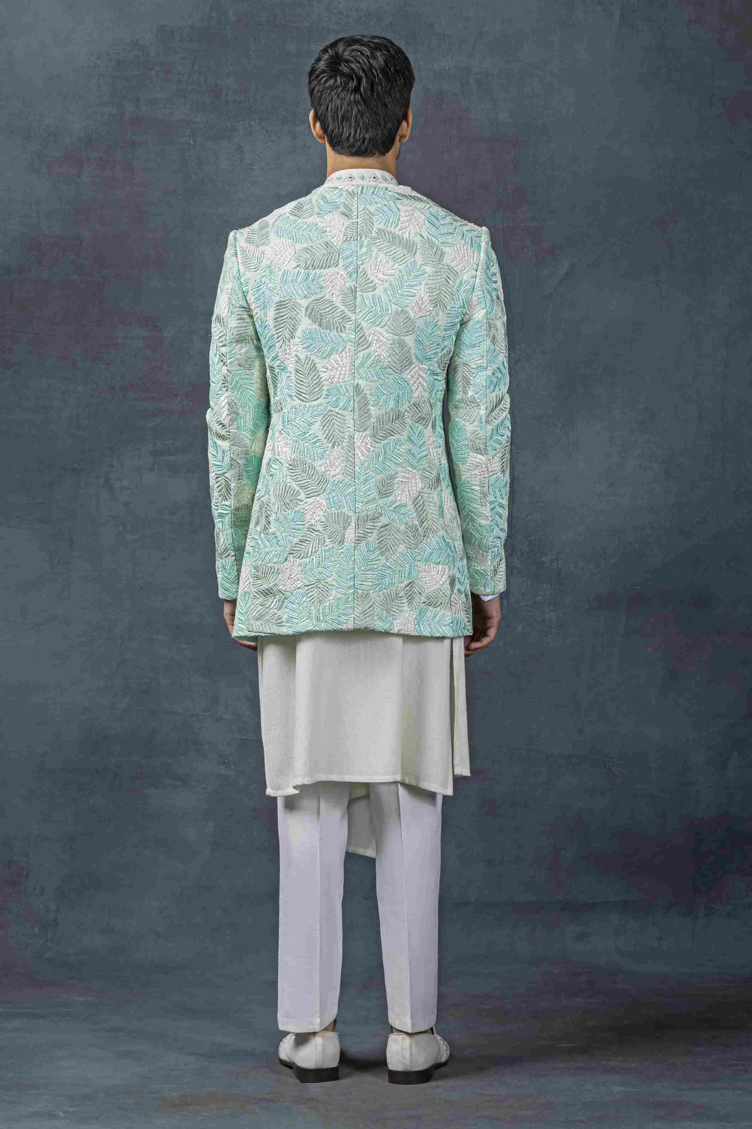 Aqua Open Bandhgala Set