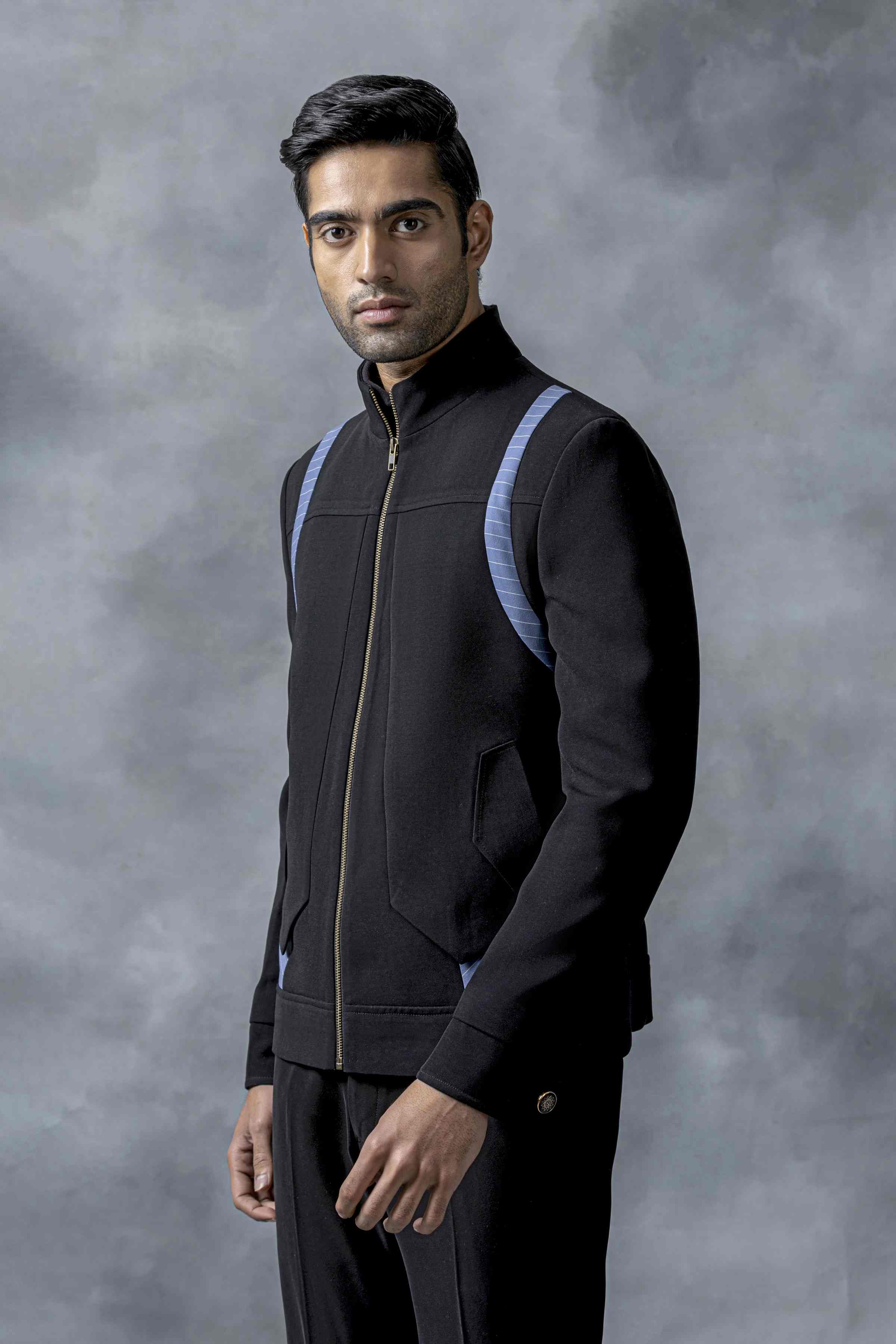 Black Bomber Jacket