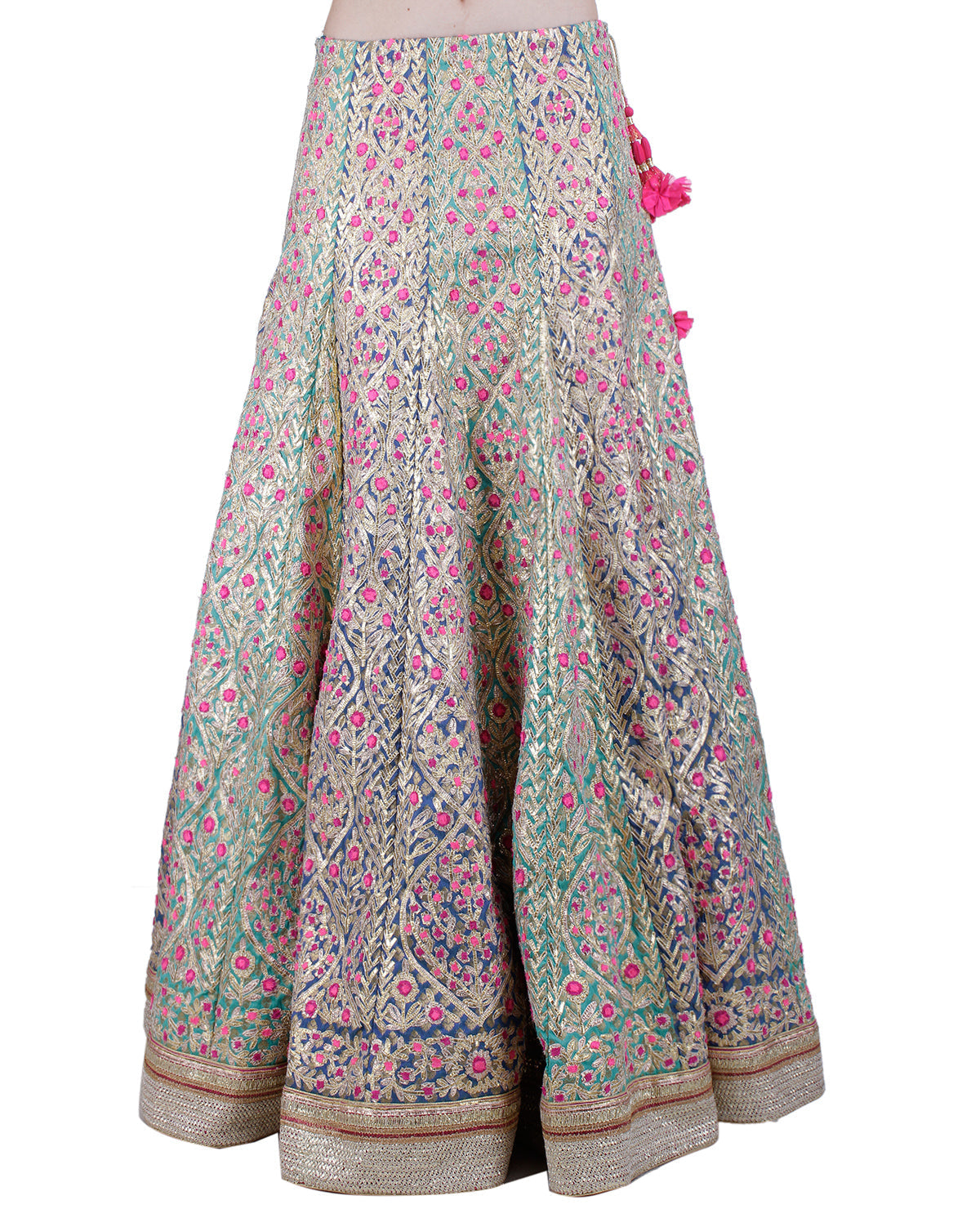 Turquoise  Lehenga set