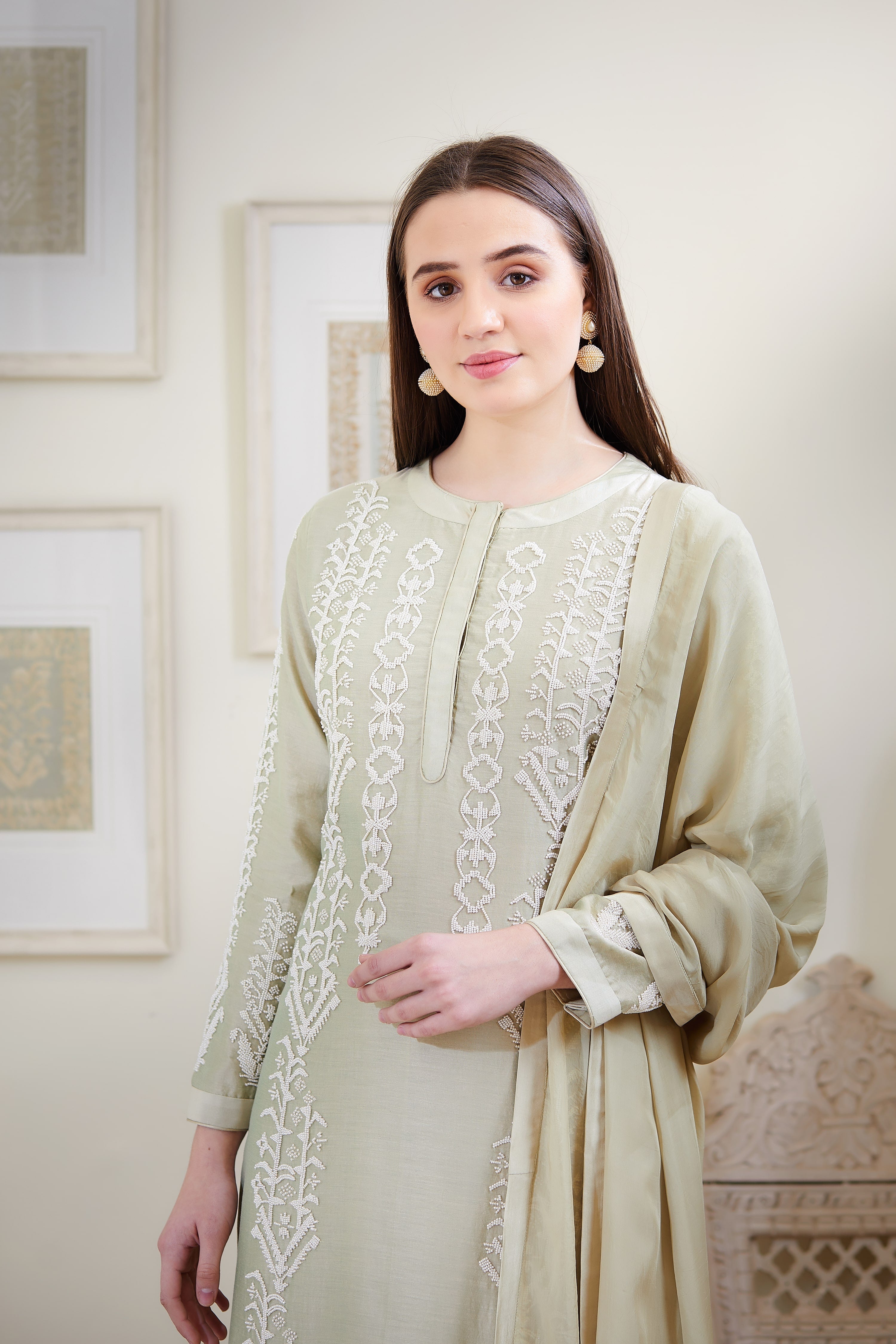 Mint Green Kurta Set