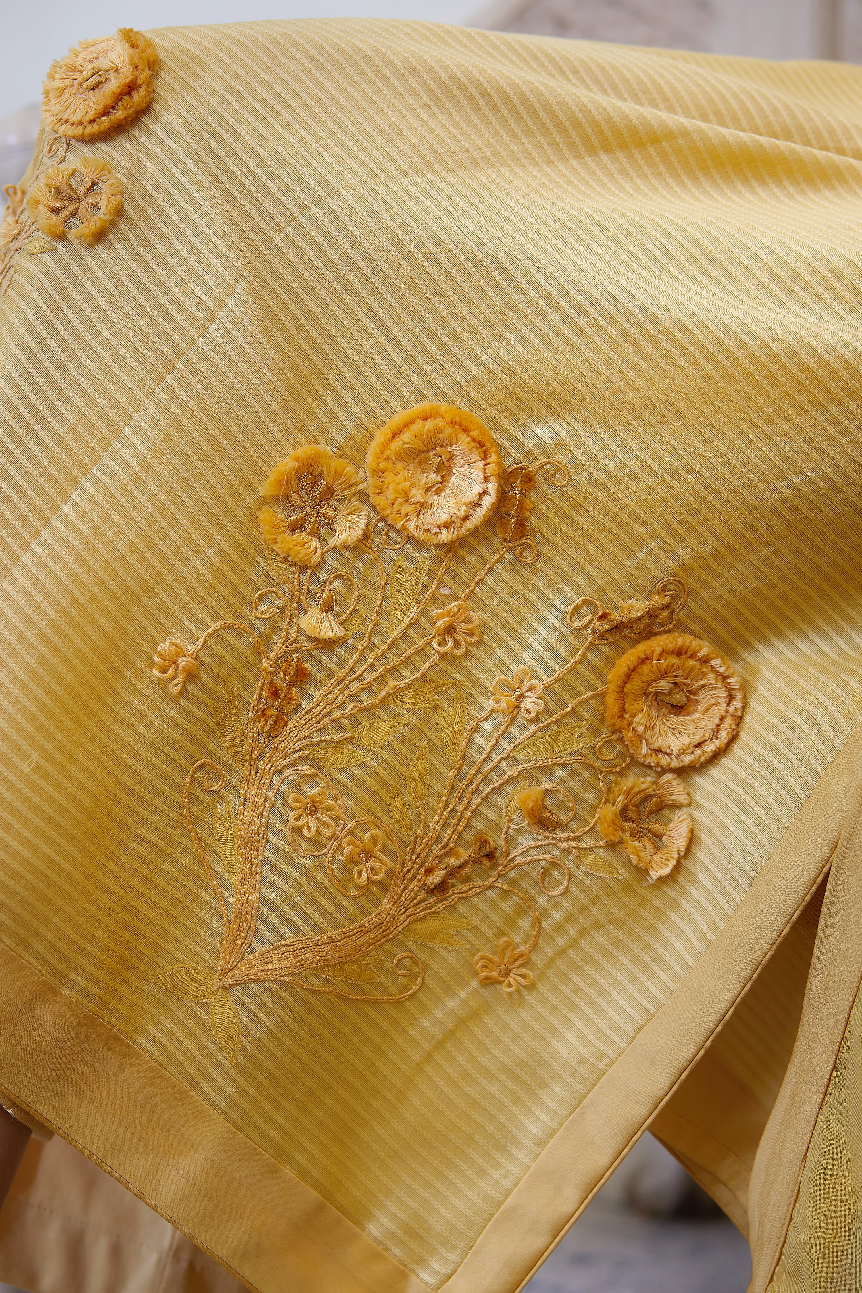 Mustard Kurta Set