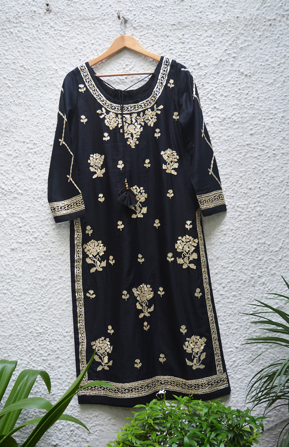 Black Kurta Set