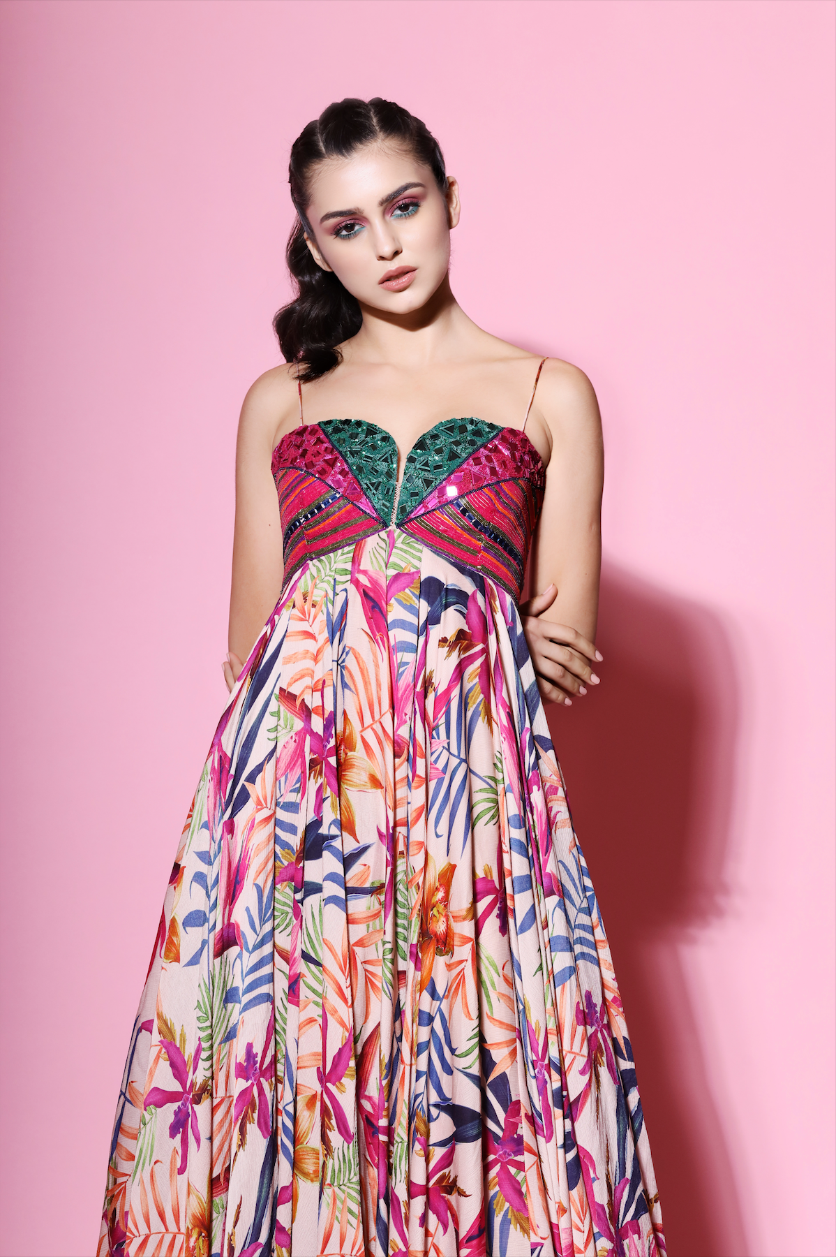 Printed Maxi Dress