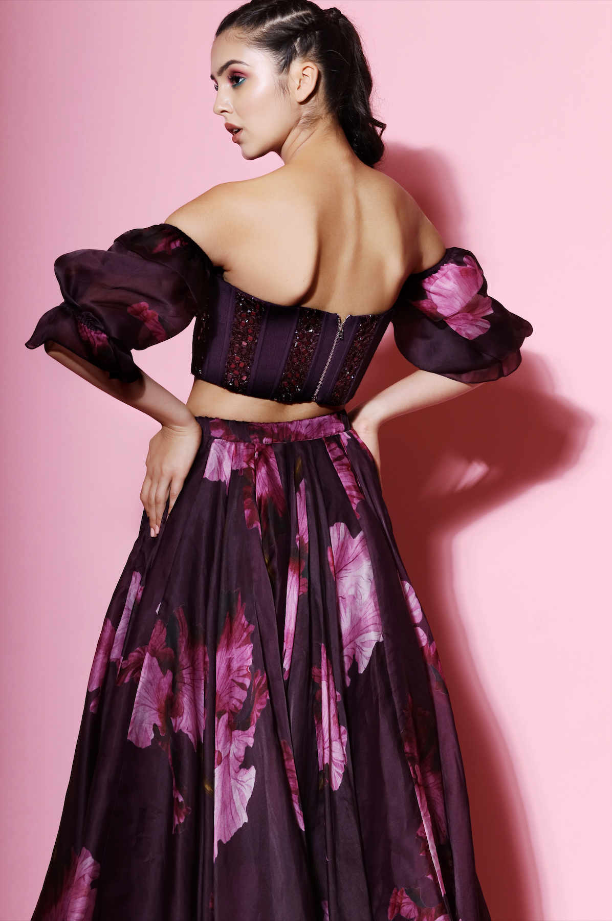 Corset Lehnga Set