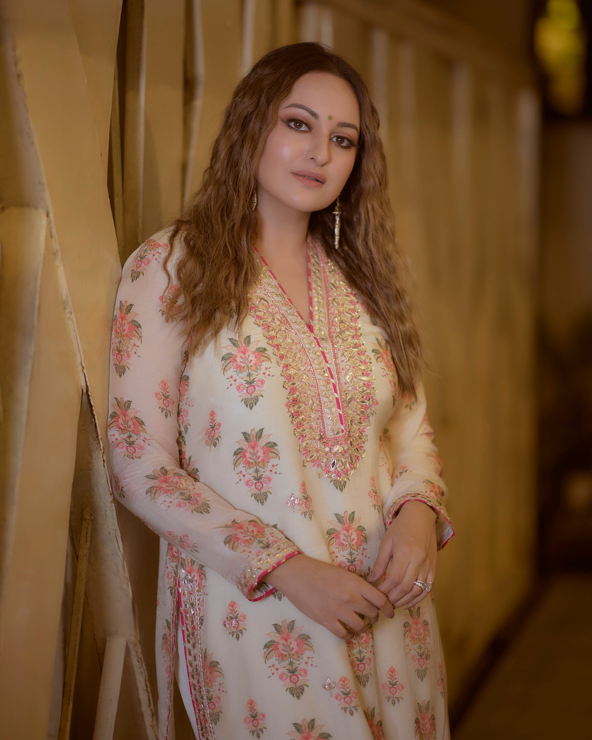 Gargi Tunic with Palazzo-Sonakshi Sinha