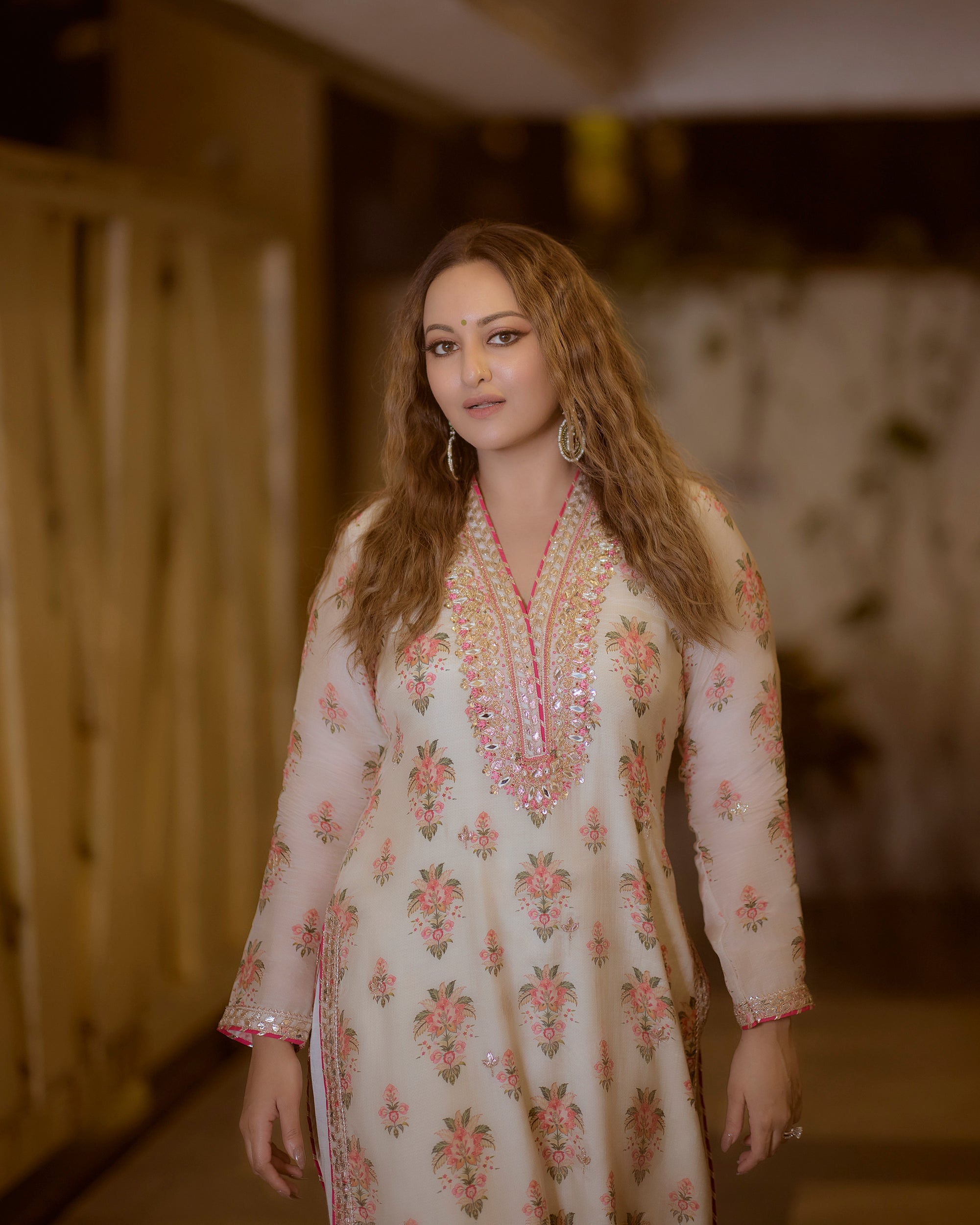 Gargi Tunic with Palazzo-Sonakshi Sinha