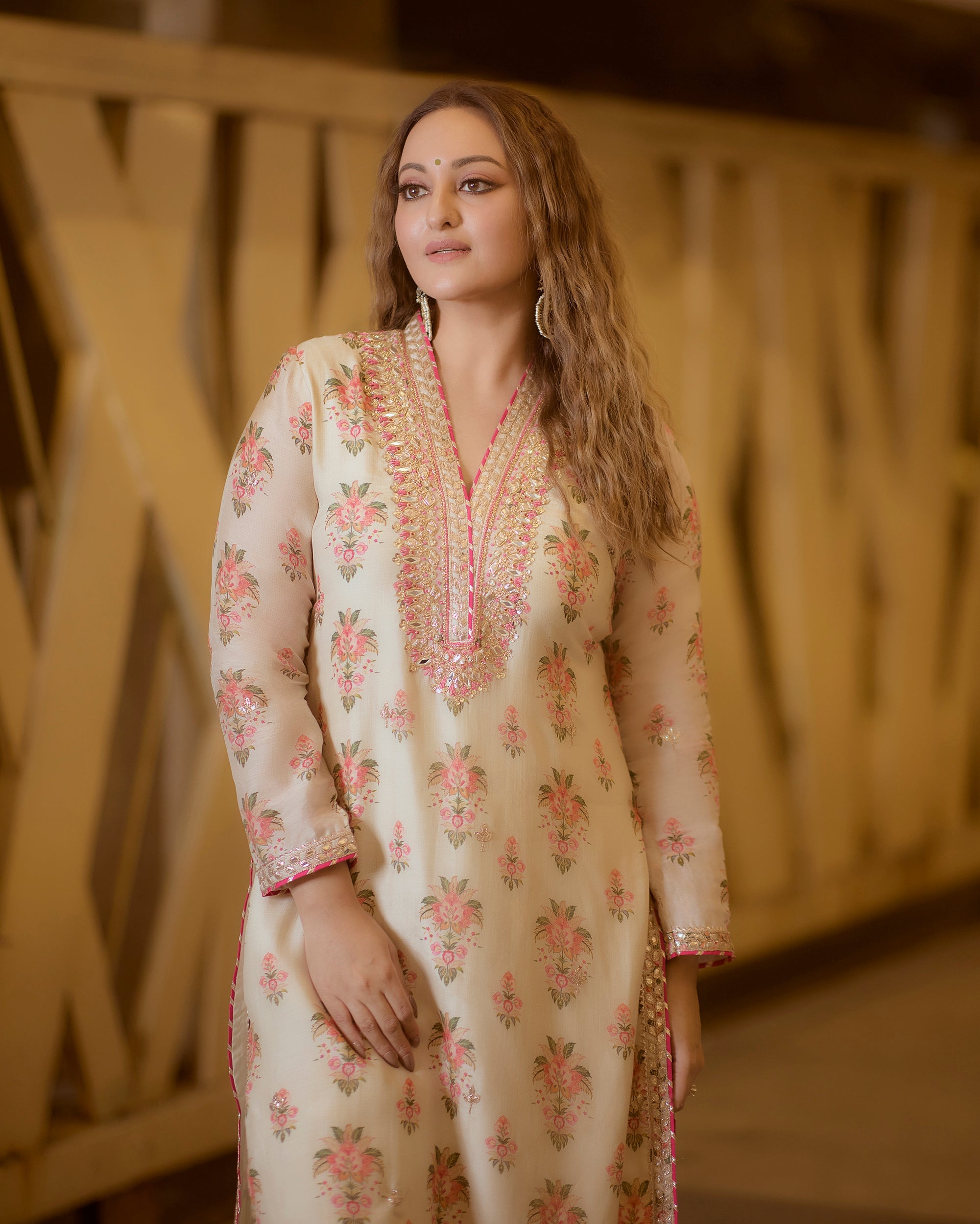 Gargi Tunic with Palazzo-Sonakshi Sinha