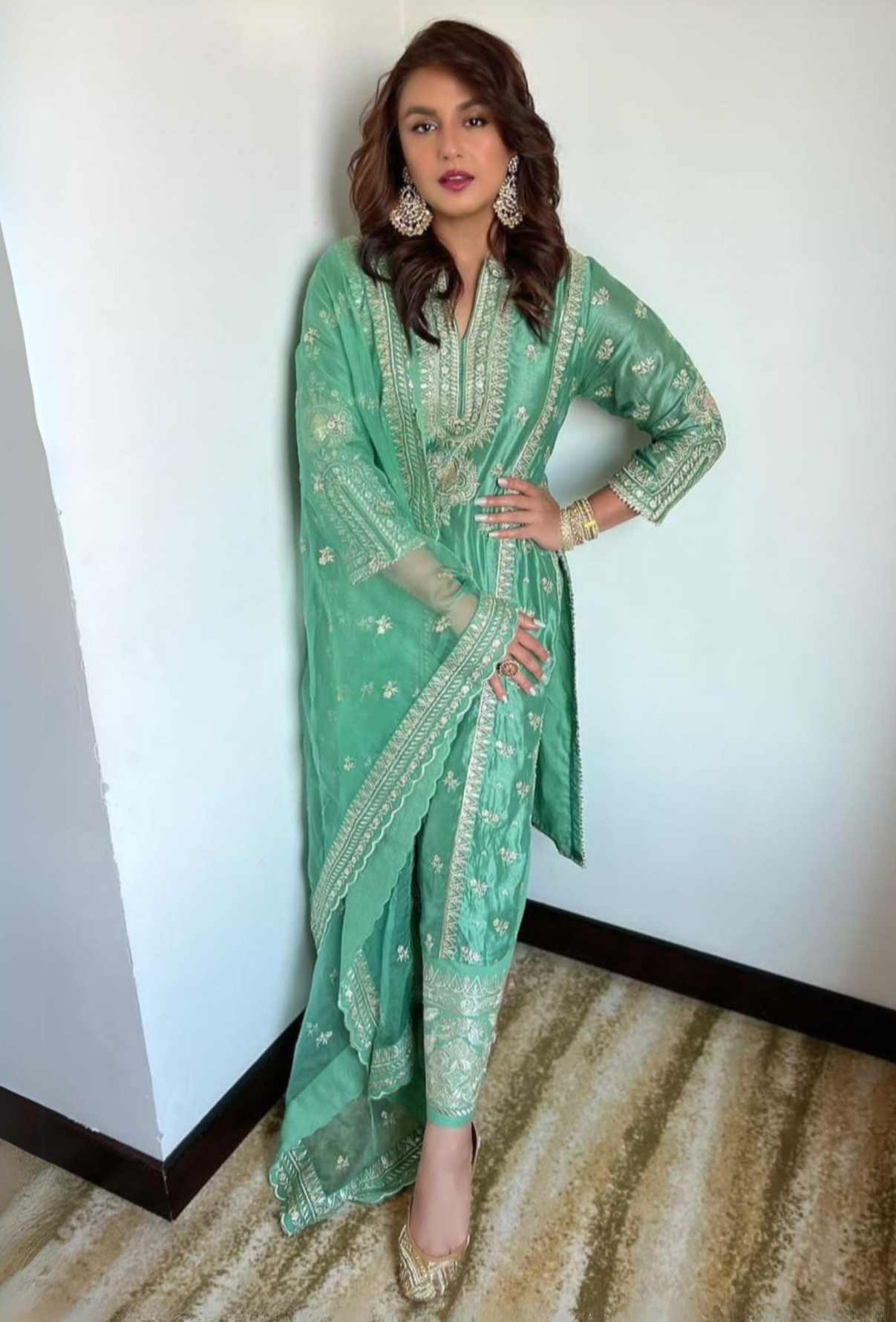 New Rati Palazzo Set - Huma Qureshi