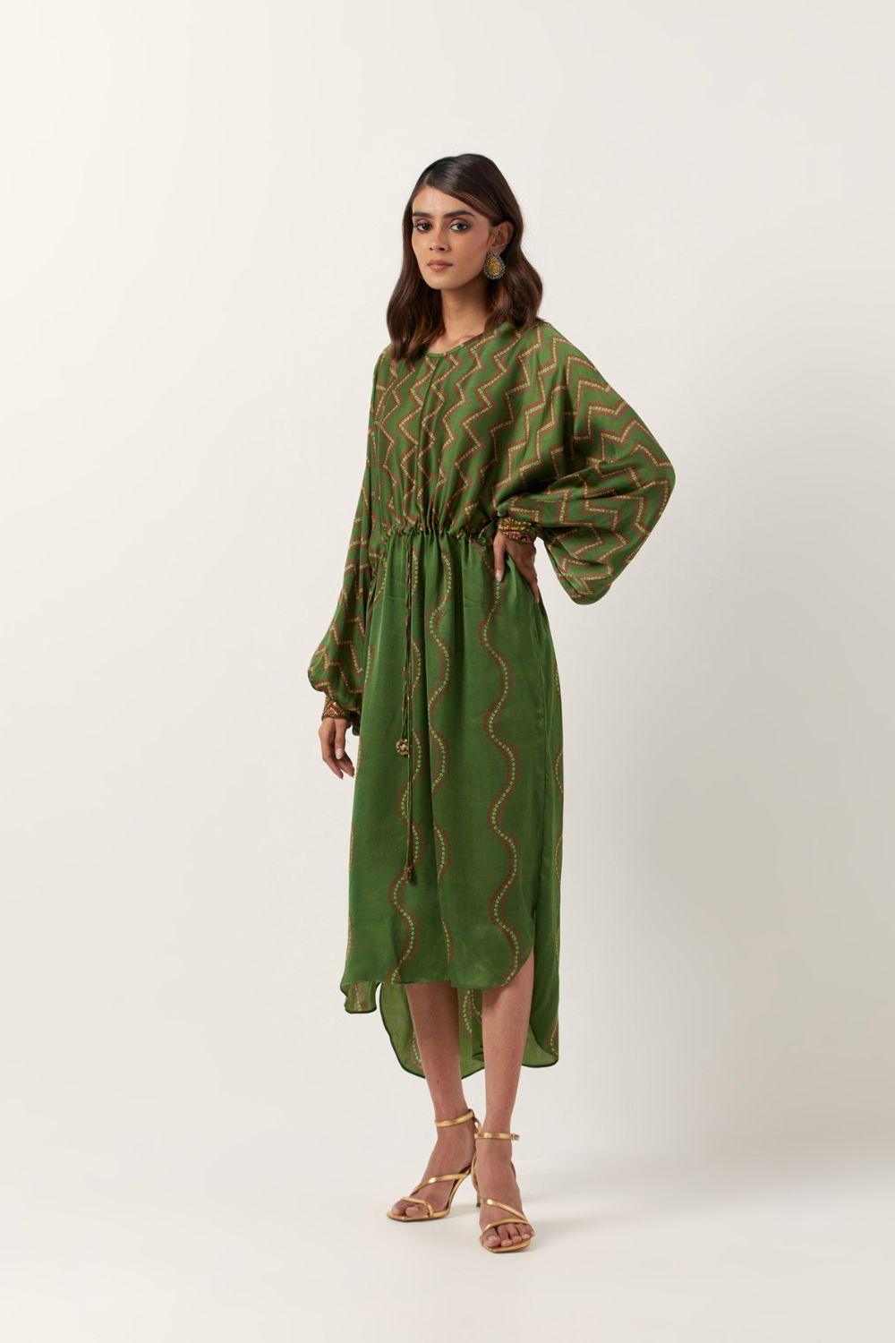 Pickle Green String Tunic