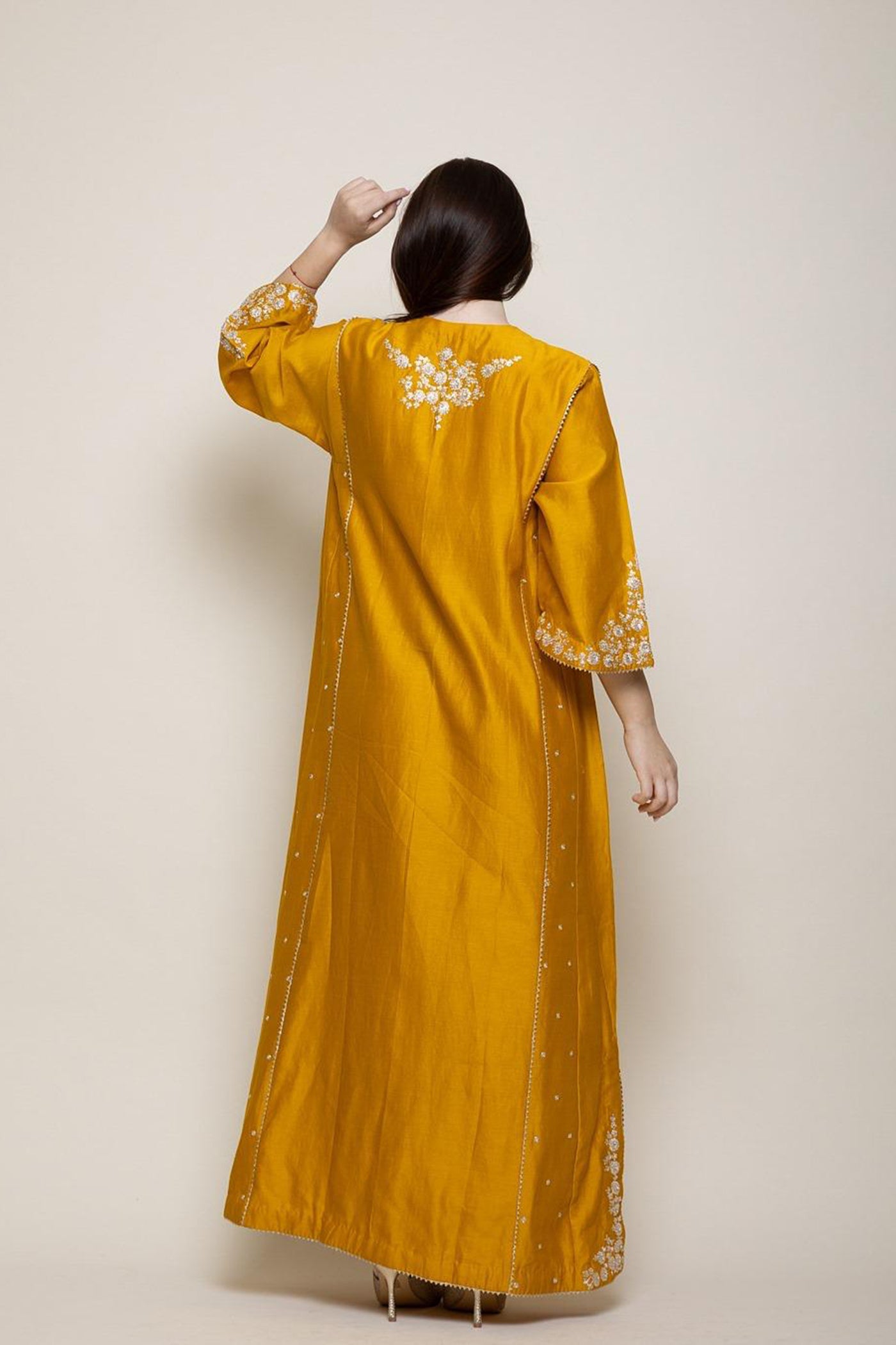 Baarizah - Glaze Mustard Abaya