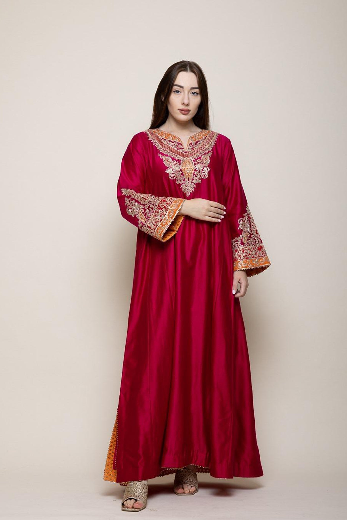 Mehrish - Hotpink Abaya