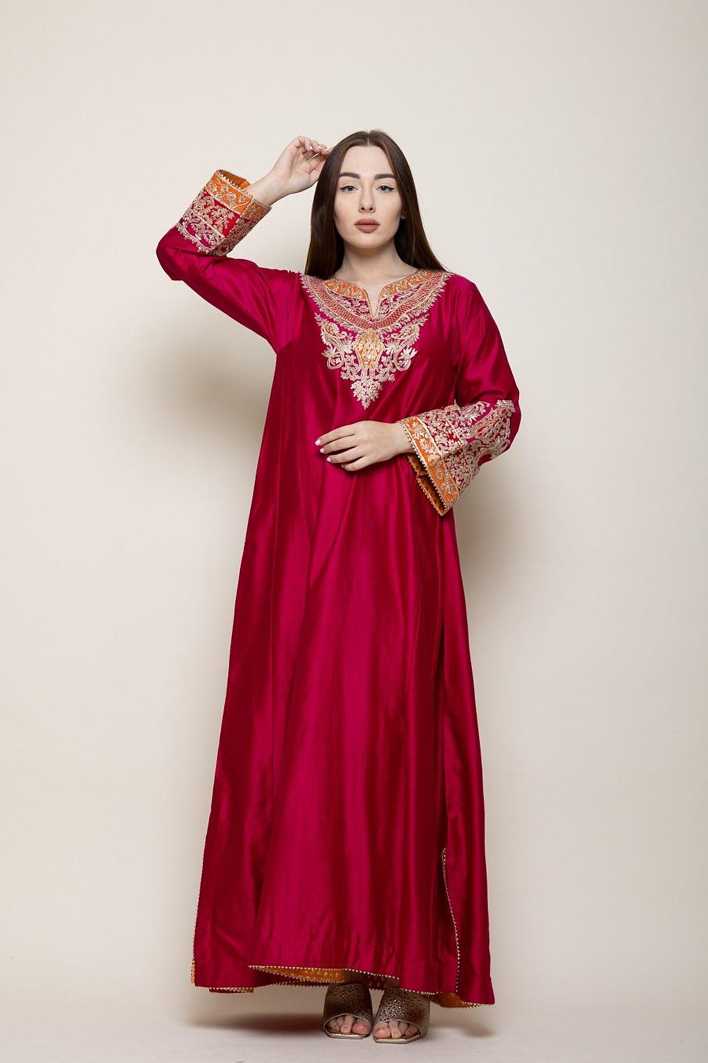 Mehrish - Hotpink Abaya