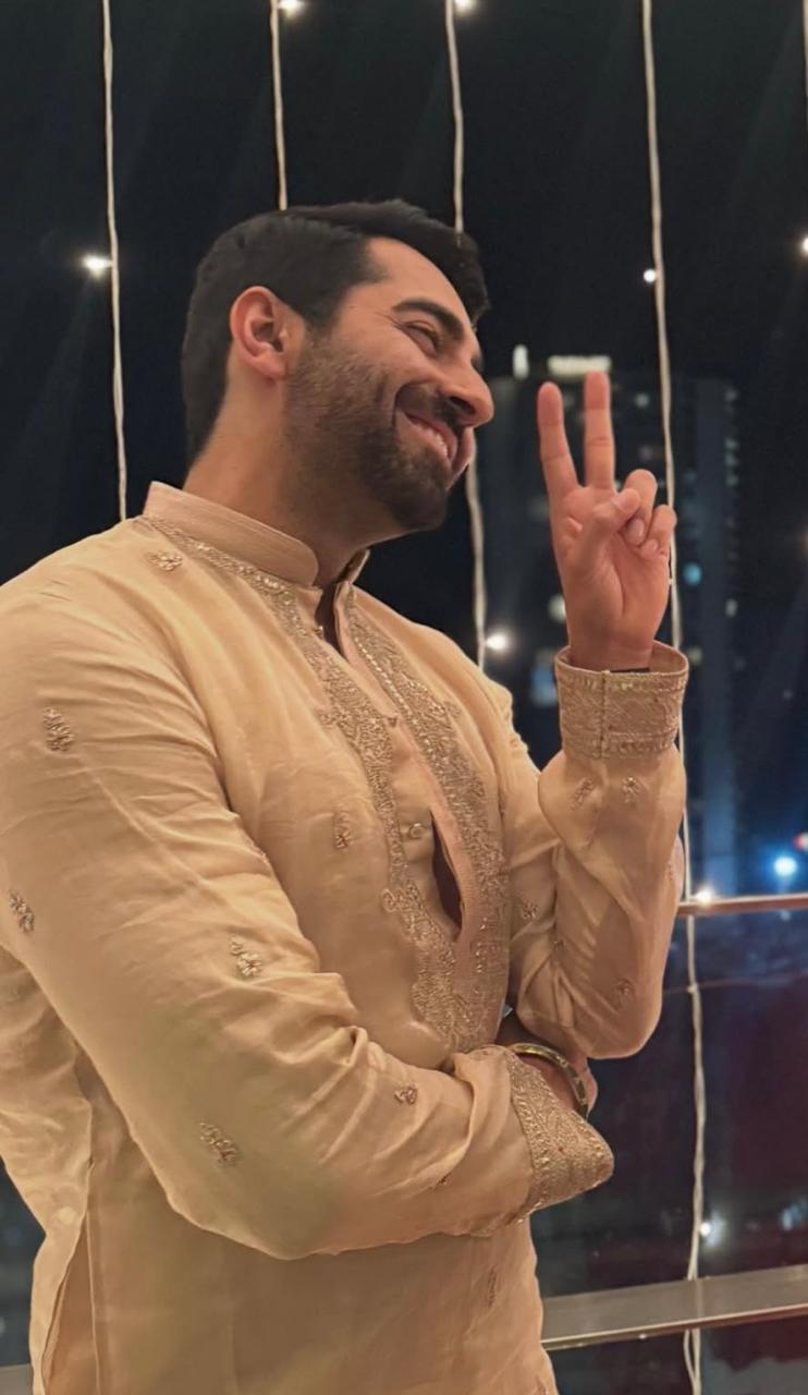 Ayshmann Khurrana in Nawab Kurta Set