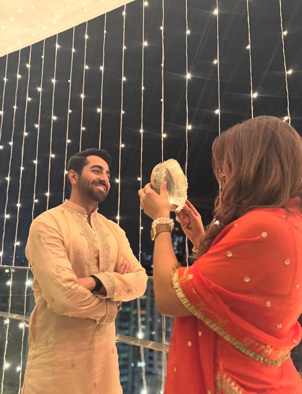 Ayshmann Khurrana in Nawab Kurta Set